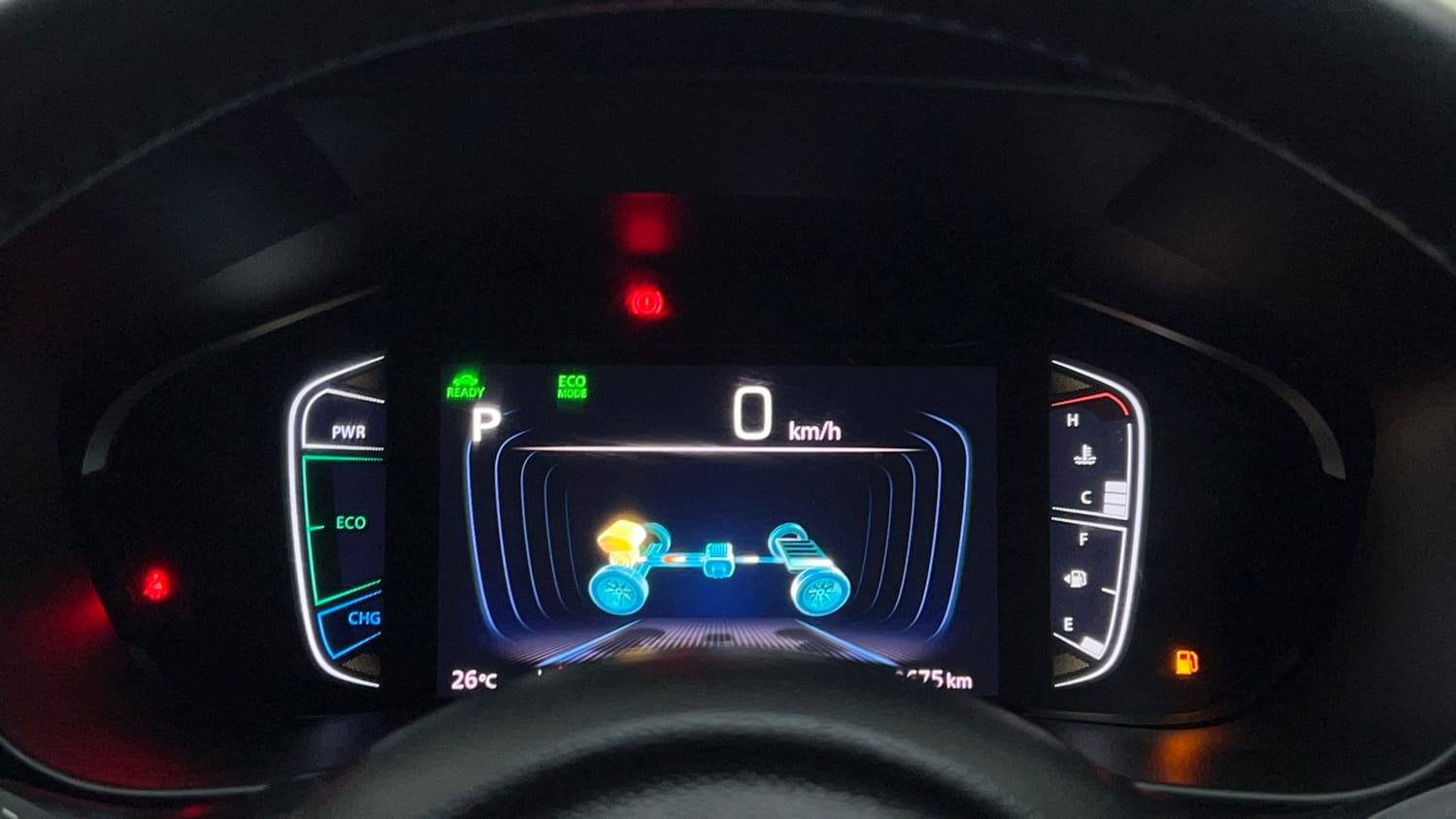 Used 2025 Toyota Urban Cruiser Hyryder V Hybrid Hybrid Automatic interior CLUSTERMETER VIEW