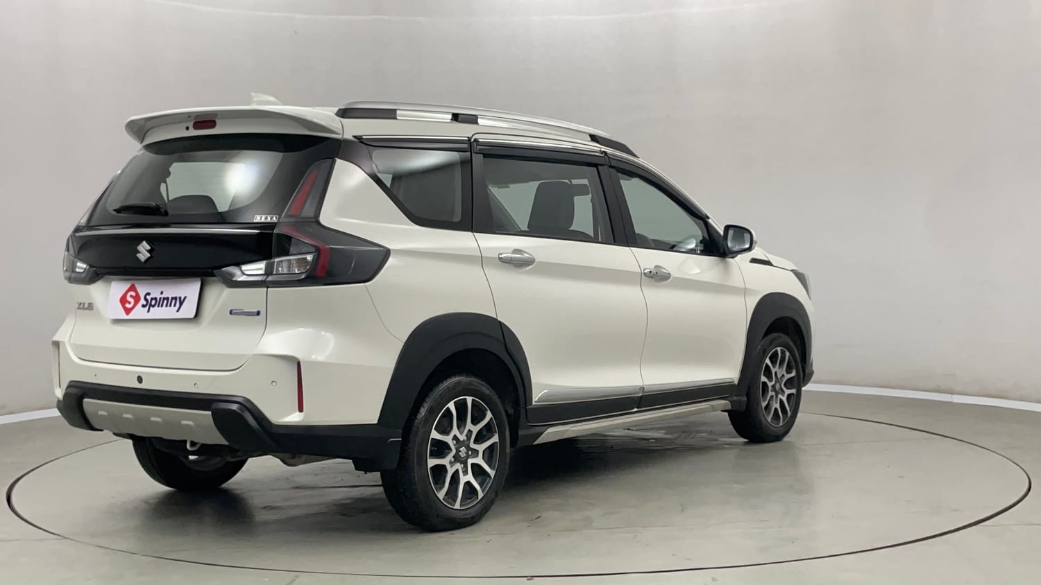 Used 2022 Maruti Suzuki XL6 Zeta MT Petrol Petrol Manual exterior RIGHT REAR CORNER VIEW