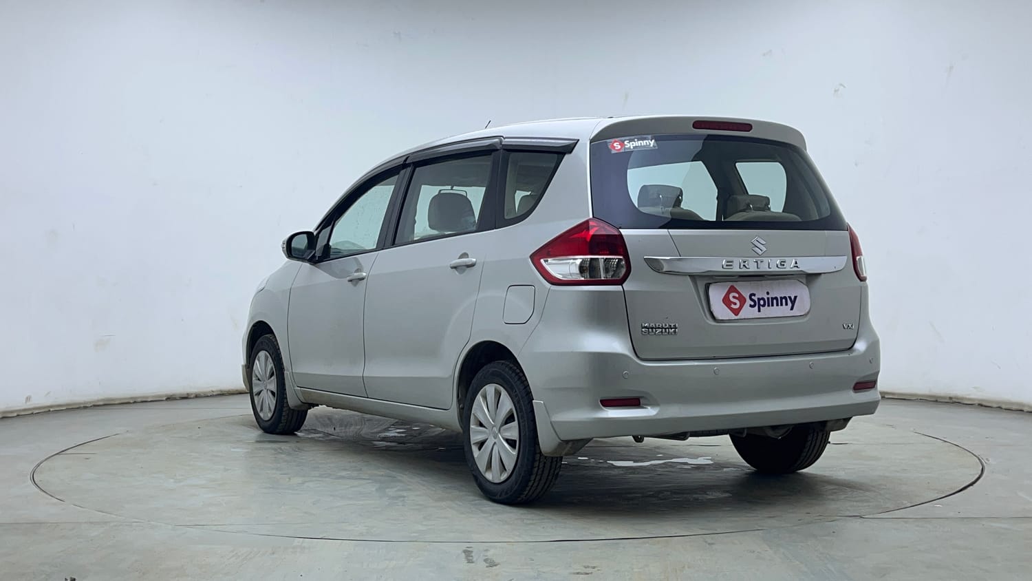 Used 2017 Maruti Suzuki Ertiga VXI Petrol Manual exterior LEFT REAR CORNER VIEW
