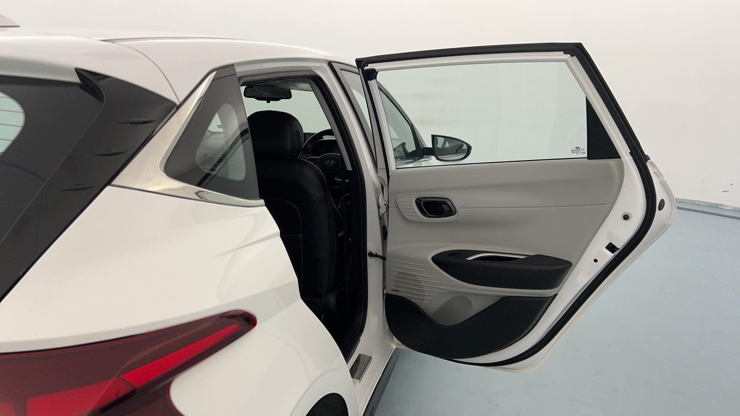 Used 2024 Hyundai New i20 Asta (O) 1.2 IVT Petrol Automatic interior RIGHT REAR DOOR OPEN VIEW