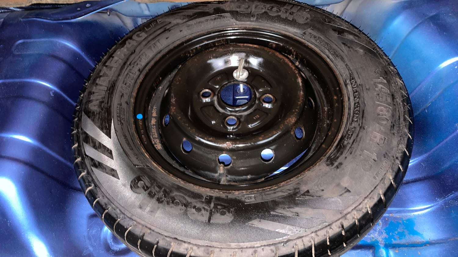 Used 2017 Maruti Suzuki Alto 800 VXi (O) Petrol Manual tyres SPARE TYRE VIEW