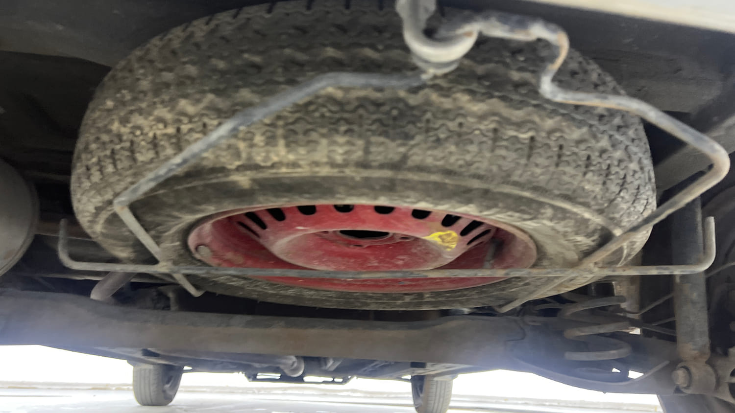 Used 2021 Renault Triber RXT Petrol Manual tyres SPARE TYRE VIEW