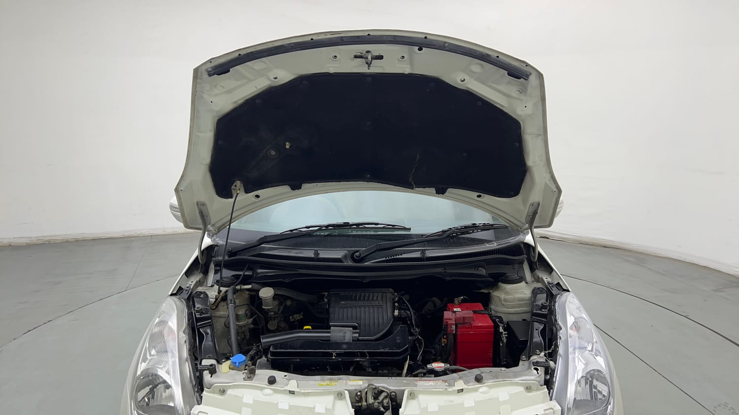 Used 2014 Maruti Suzuki Swift Dzire VXI Petrol Manual engine ENGINE & BONNET OPEN FRONT VIEW