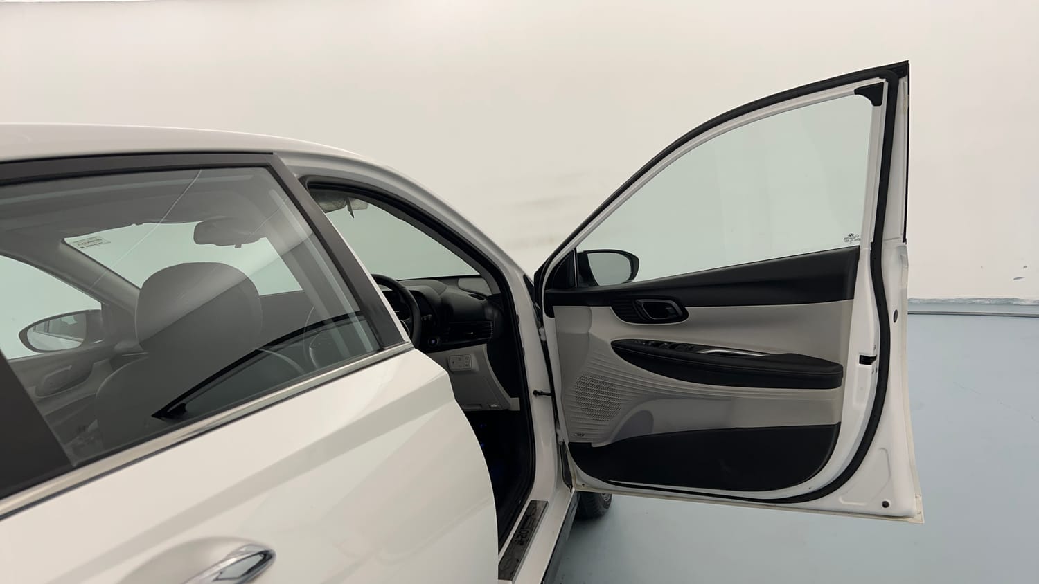 Used 2024 Hyundai New i20 Asta (O) 1.2 IVT Petrol Automatic interior RIGHT FRONT DOOR OPEN VIEW