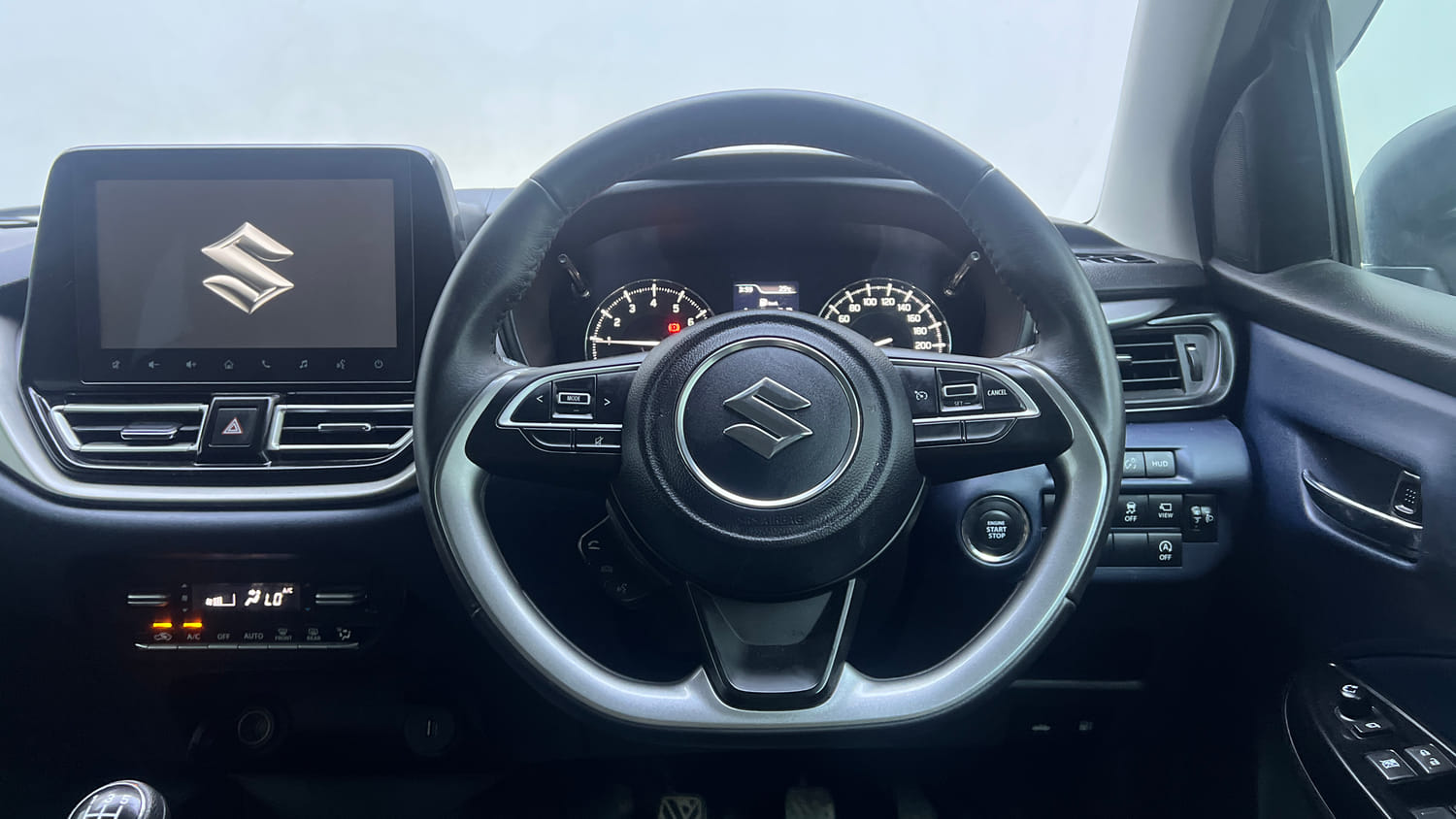 Used 2023 Maruti Suzuki Baleno Alpha MT Petrol Manual interior STEERING VIEW
