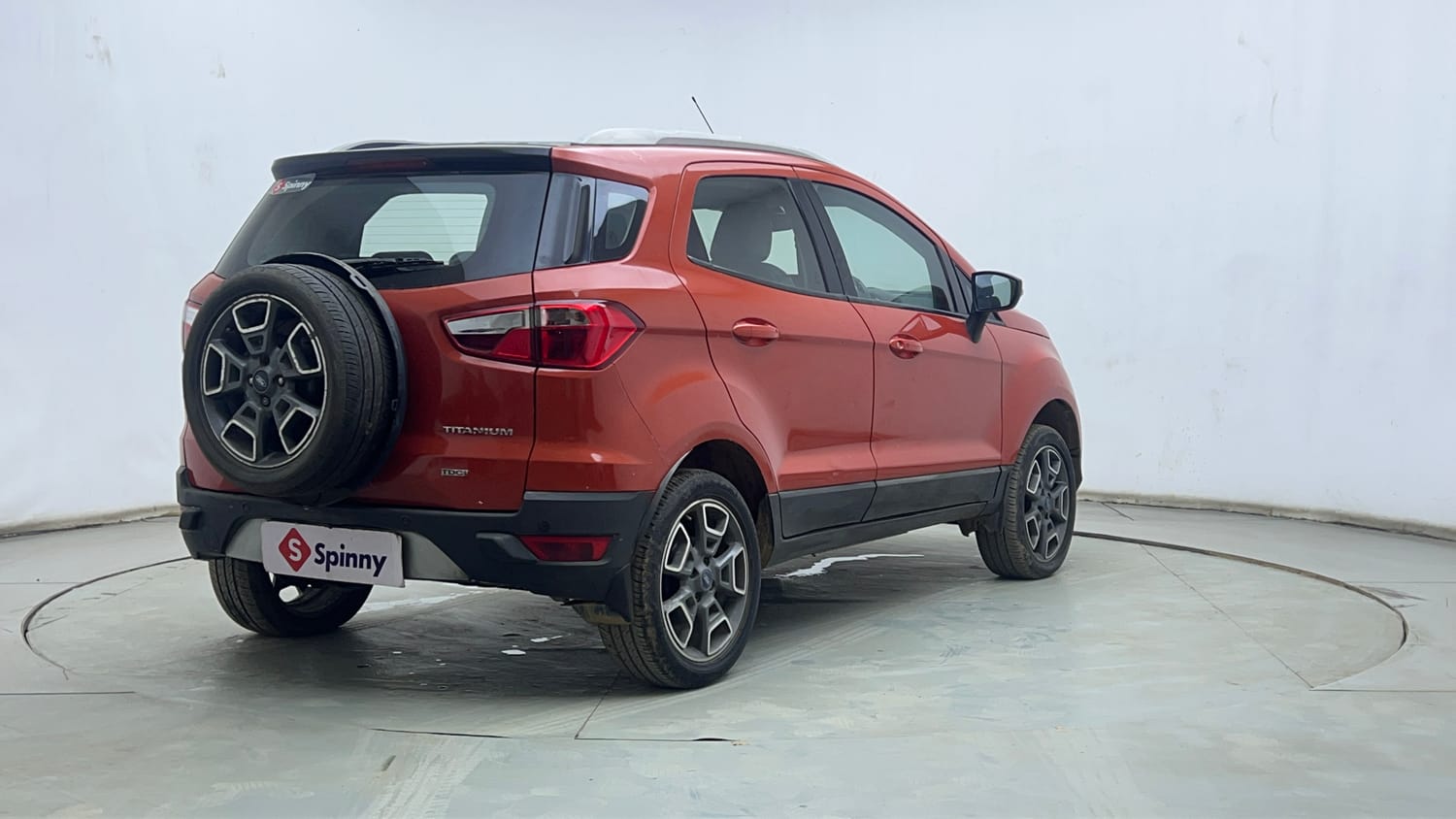 Used 2017 Ford EcoSport Titanium+ 1.5L TDCi Diesel Manual exterior RIGHT REAR CORNER VIEW