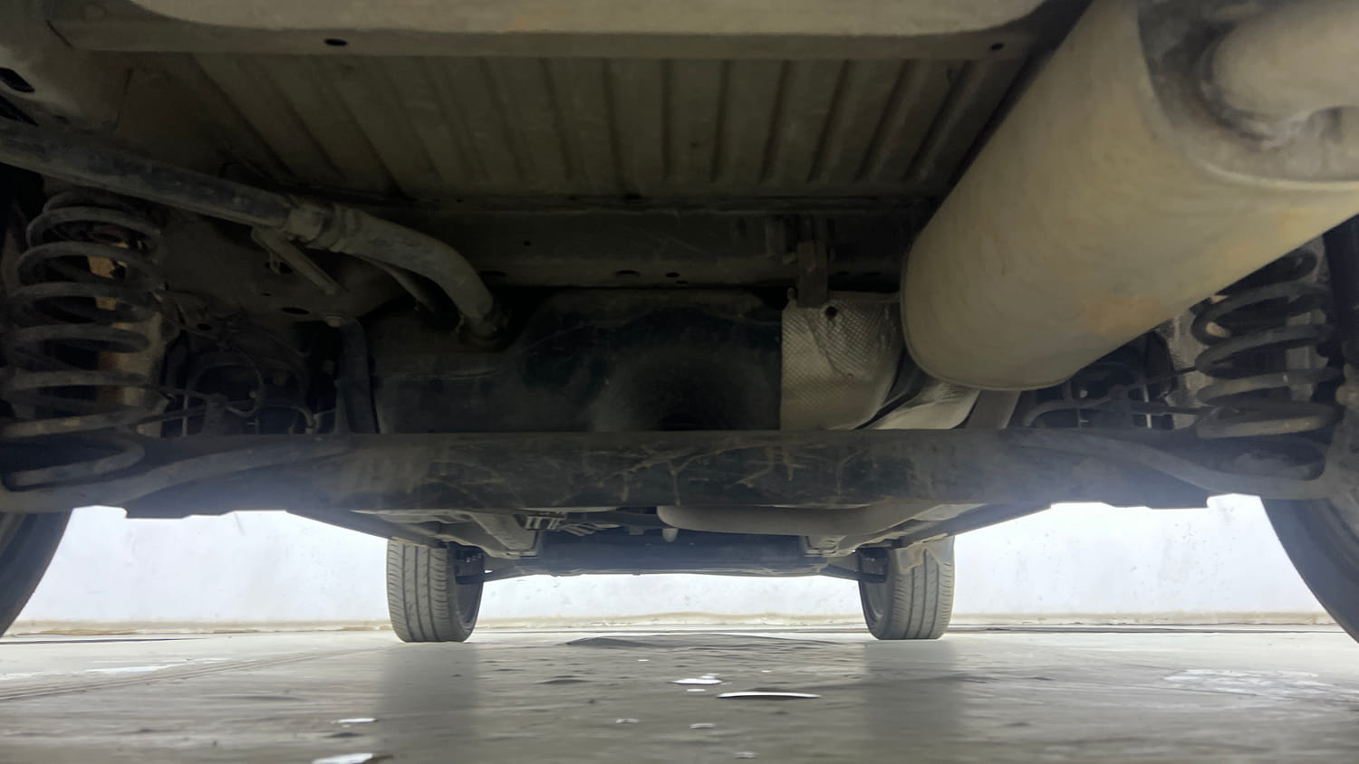 Used 2017 Ford EcoSport Titanium+ 1.5L TDCi Diesel Manual extra REAR UNDERBODY VIEW (TAKEN FROM REAR)
