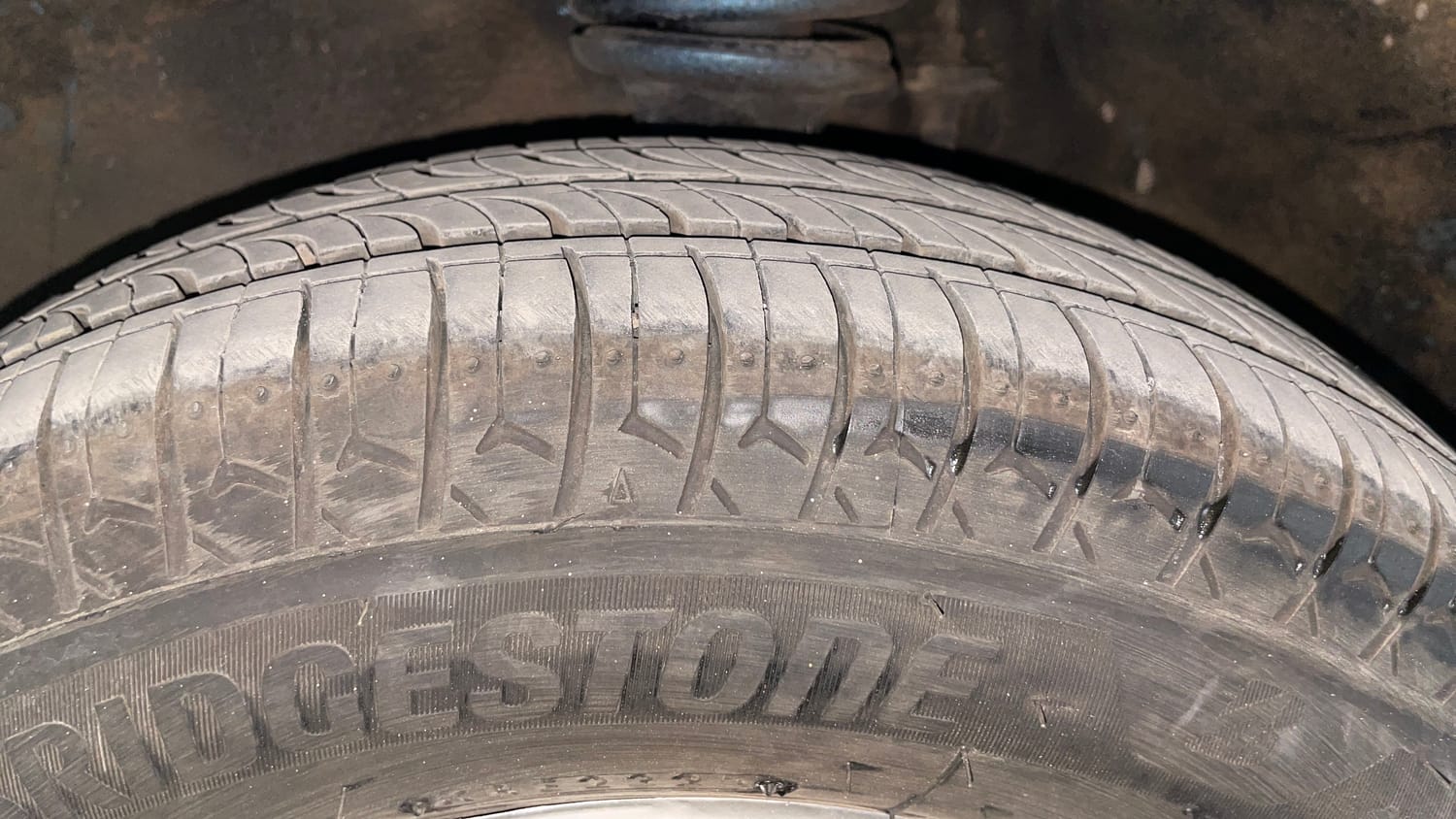 Used 2017 Maruti Suzuki Alto 800 VXi (O) Petrol Manual tyres LEFT FRONT TYRE TREAD VIEW