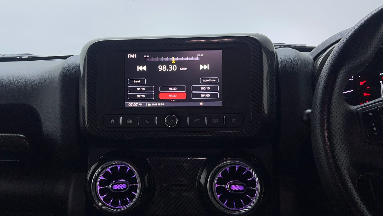 Used 2023 mahindra Thar LX Hard Top Diesel AT 4WD Diesel Automatic top_features Touch screen infotainment system