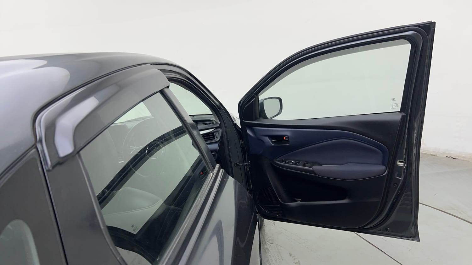 Used 2023 Maruti Suzuki Baleno Delta MT Petrol Manual interior RIGHT FRONT DOOR OPEN VIEW