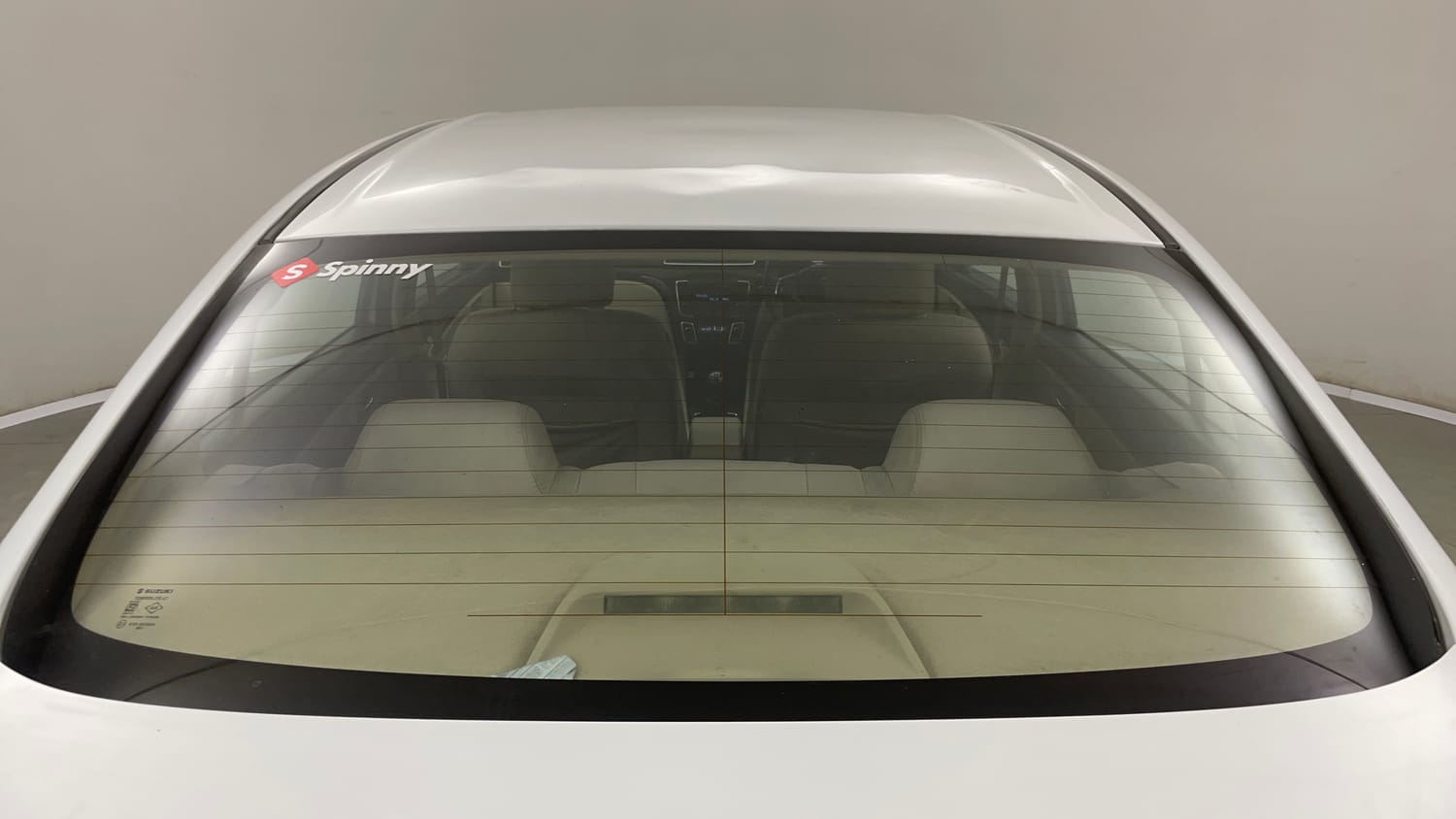 Used 2017 Maruti Suzuki Ciaz VXi+ Petrol Manual exterior BACK WINDSHIELD VIEW