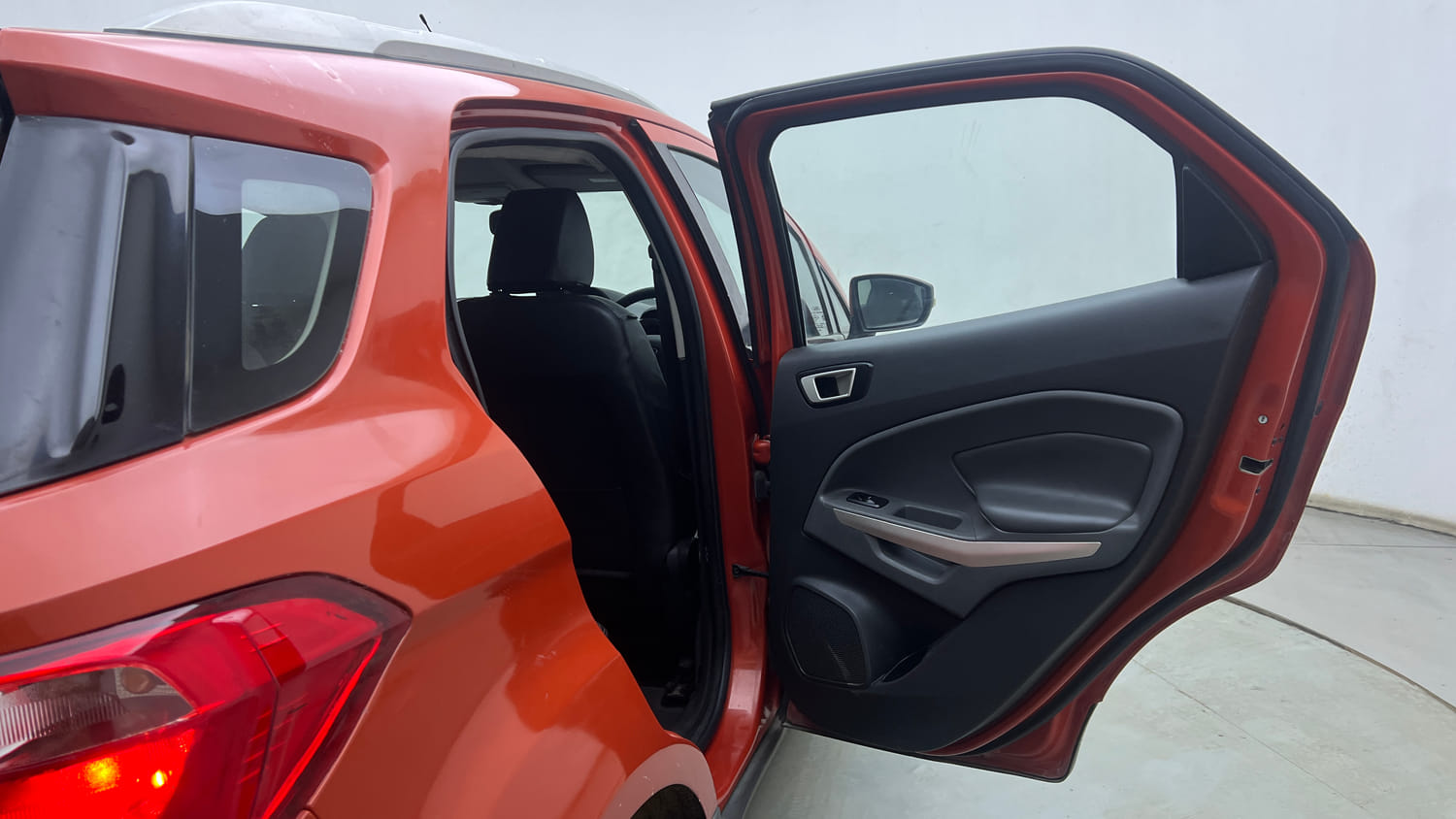 Used 2017 Ford EcoSport Titanium+ 1.5L TDCi Diesel Manual interior RIGHT REAR DOOR OPEN VIEW