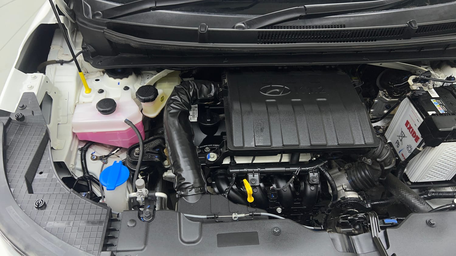 Used 2024 Hyundai Exter SX 1.2 MT Petrol Manual engine ENGINE RIGHT SIDE VIEW
