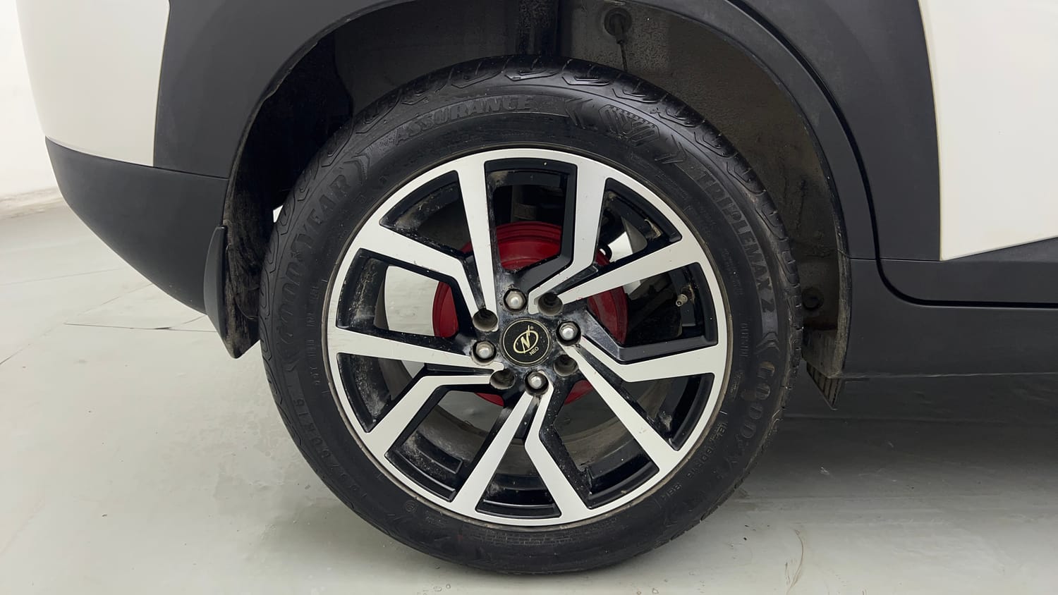 Used 2024 Hyundai Exter SX 1.2 MT Petrol Manual tyres RIGHT REAR TYRE RIM VIEW