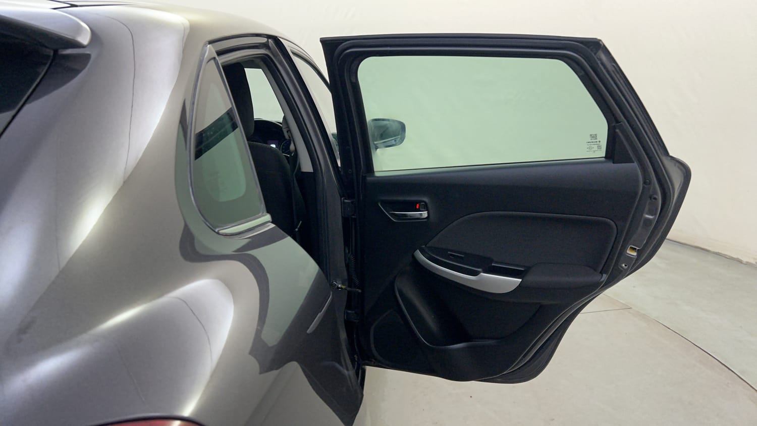 Used 2019 Maruti Suzuki Baleno Alpha 1.2 AT Petrol Automatic interior RIGHT REAR DOOR OPEN VIEW