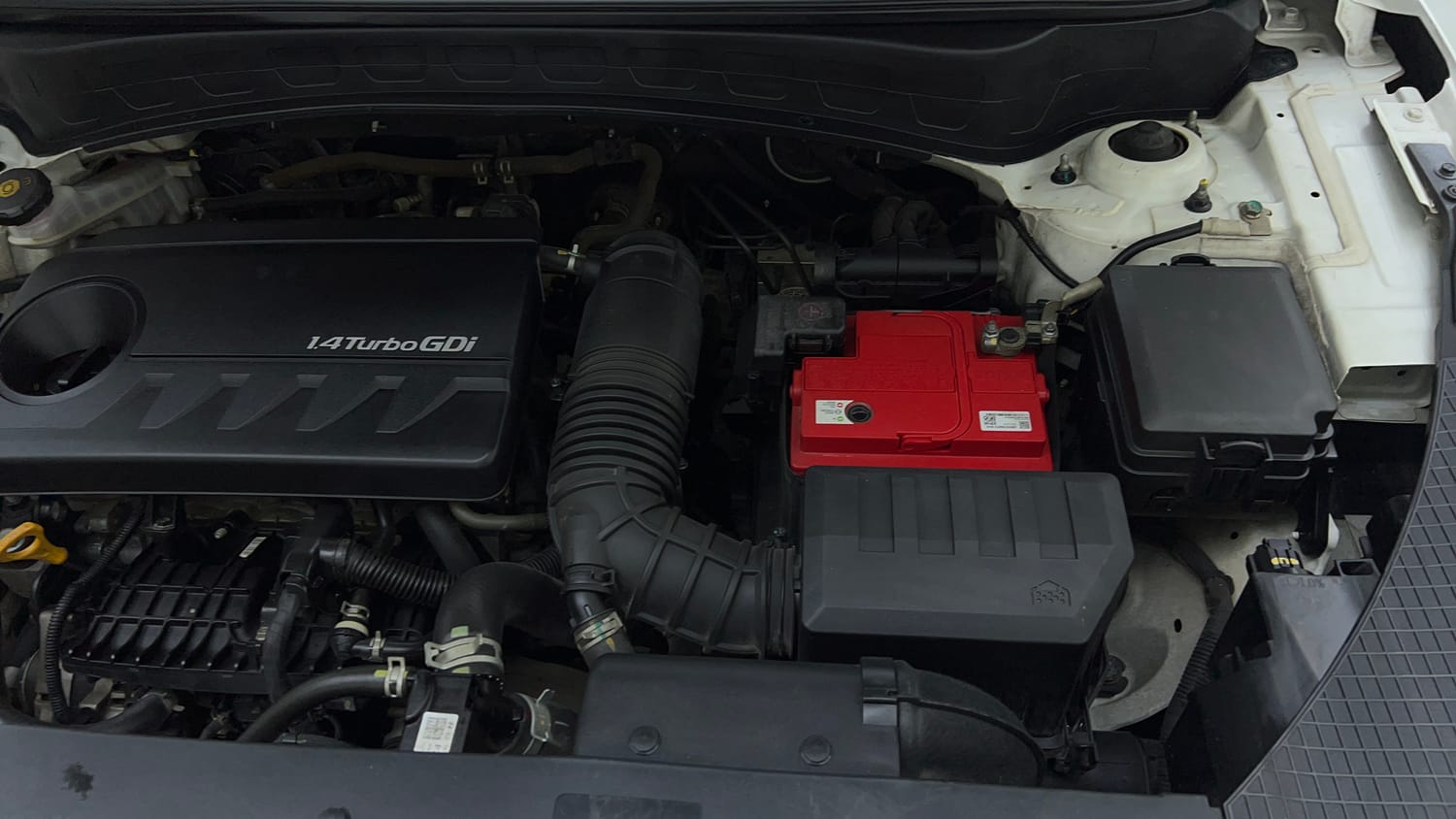Used 2020 Kia Seltos GTX Plus 1.4 Petrol Manual engine ENGINE LEFT SIDE VIEW