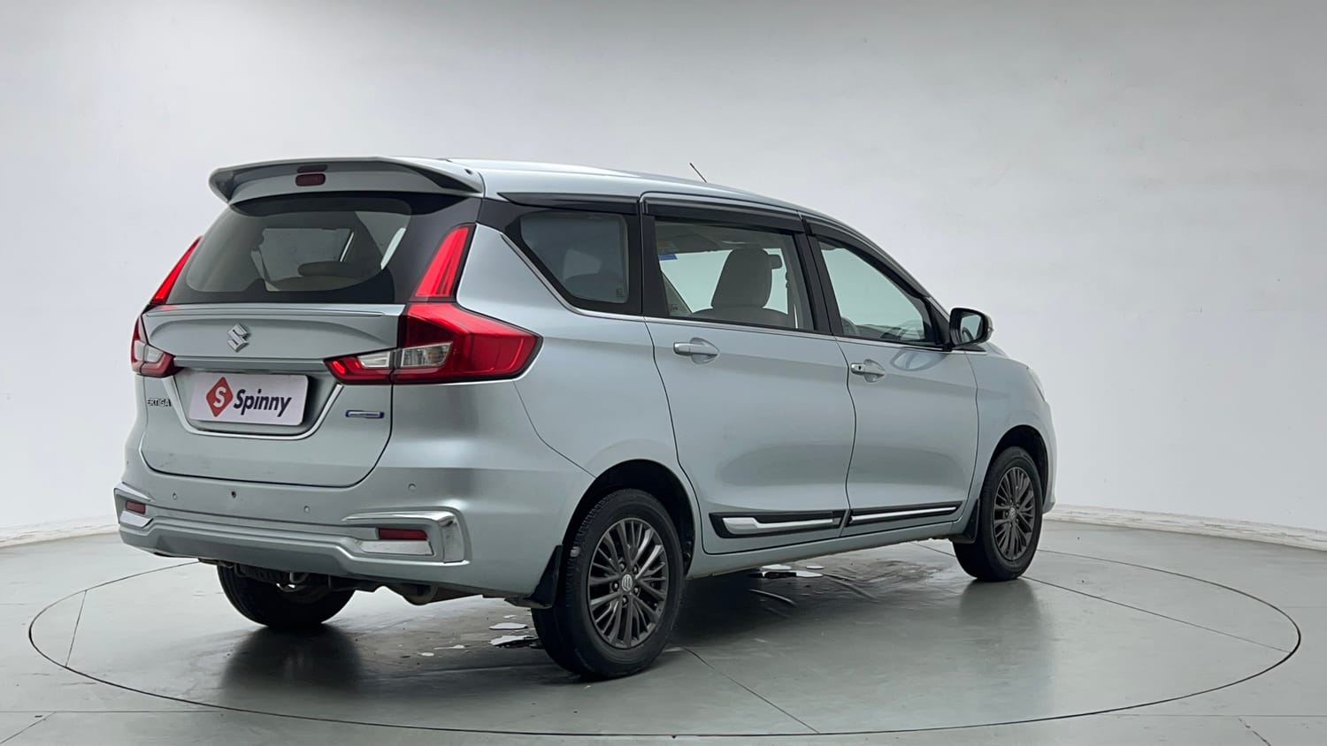 Used 2022 Maruti Suzuki New Ertiga VXi Petrol Manual exterior RIGHT REAR CORNER VIEW