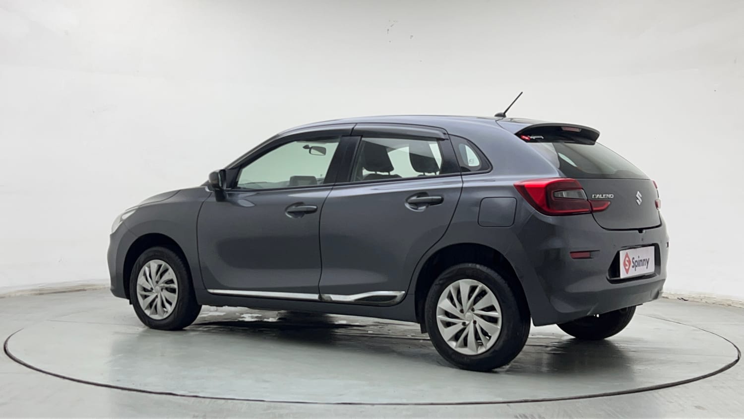 Used 2023 Maruti Suzuki Baleno Delta MT Petrol Manual exterior LEFT REAR CORNER VIEW