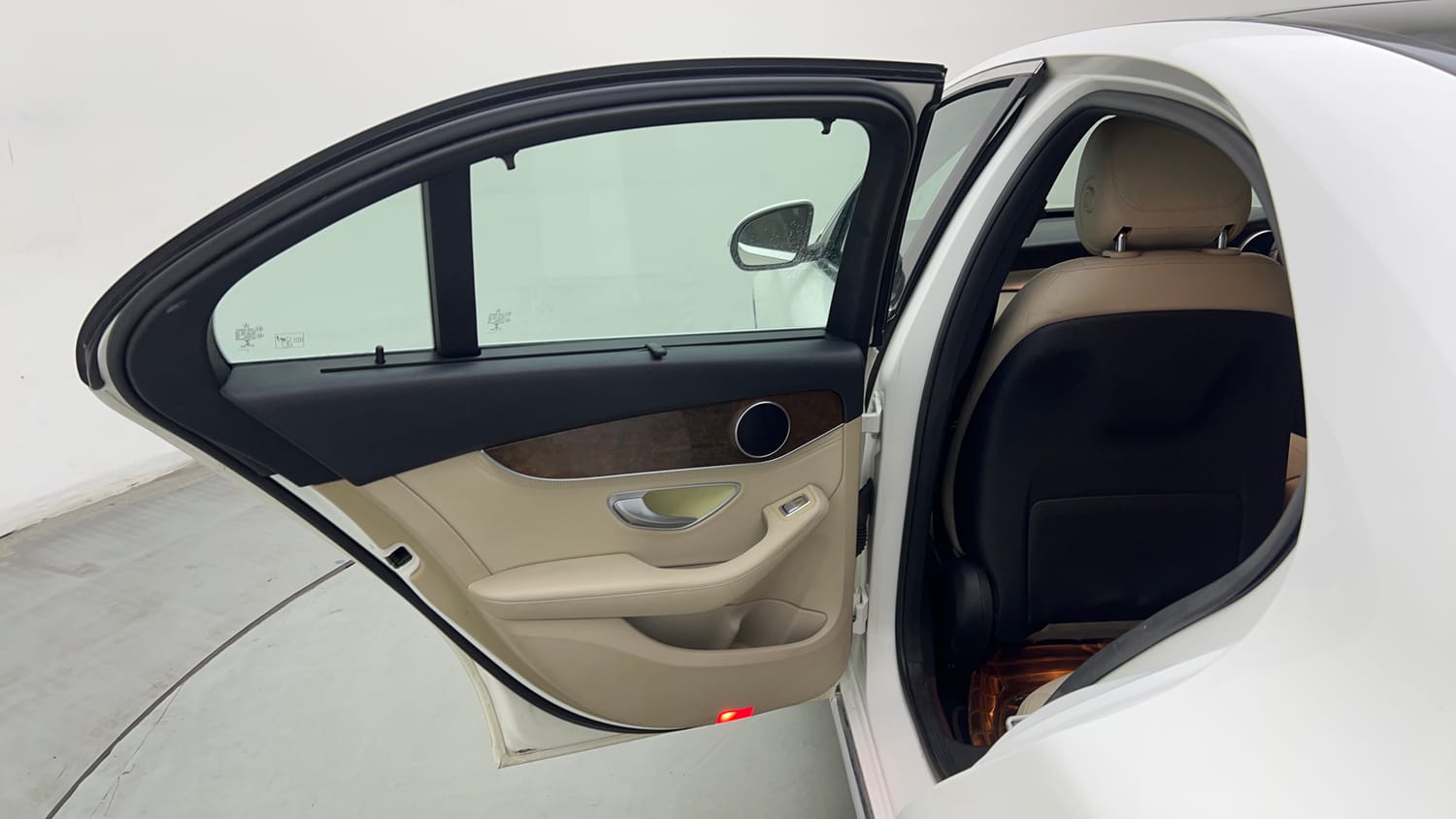 Used 2015 Mercedes-Benz C-Class C 200 Avantgarde Petrol Automatic interior LEFT REAR DOOR OPEN VIEW