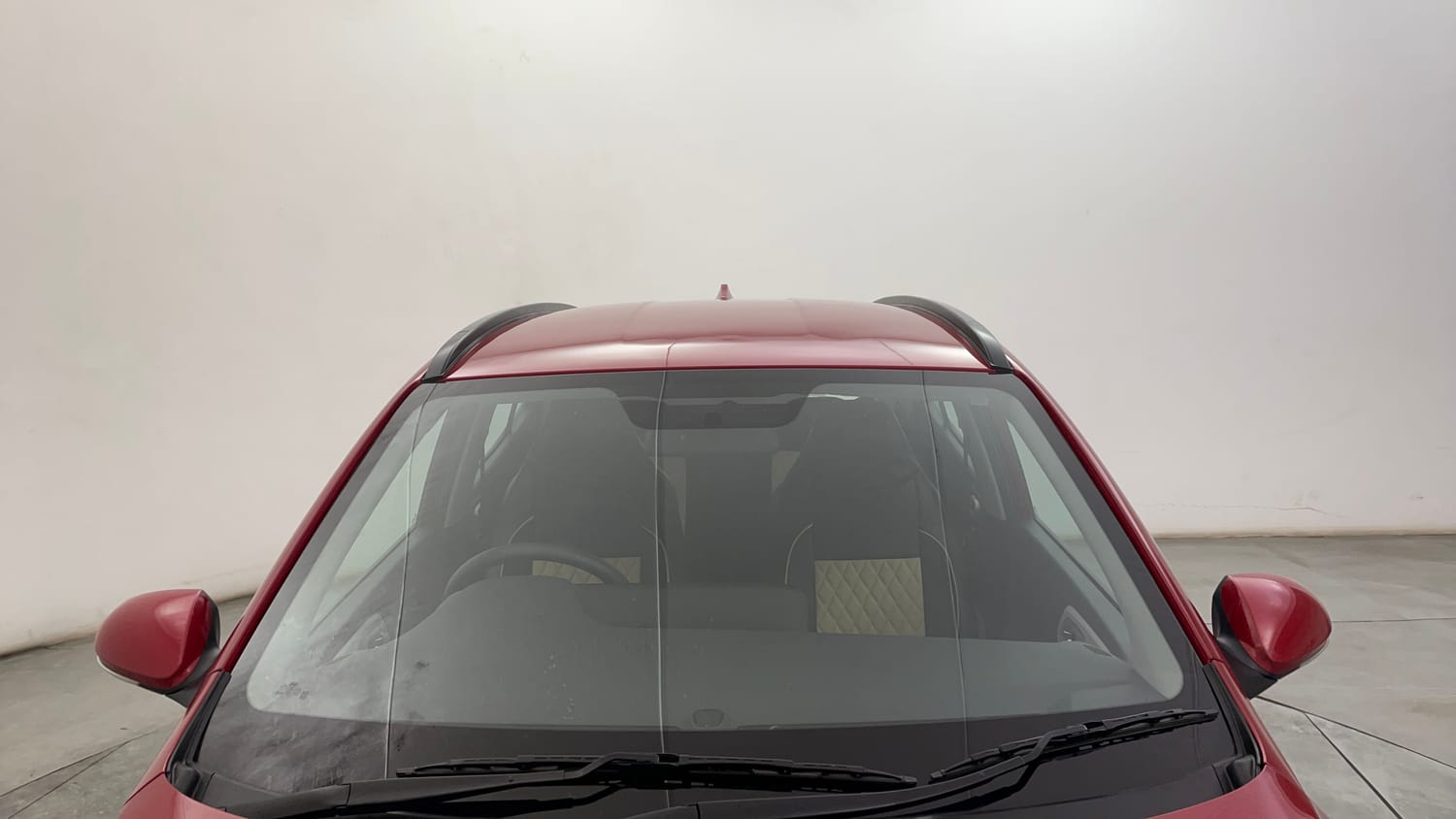 Used 2023 Hyundai Grand i10 Nios Sportz 1.2 Kappa VTVT Petrol Manual exterior FRONT WINDSHIELD VIEW