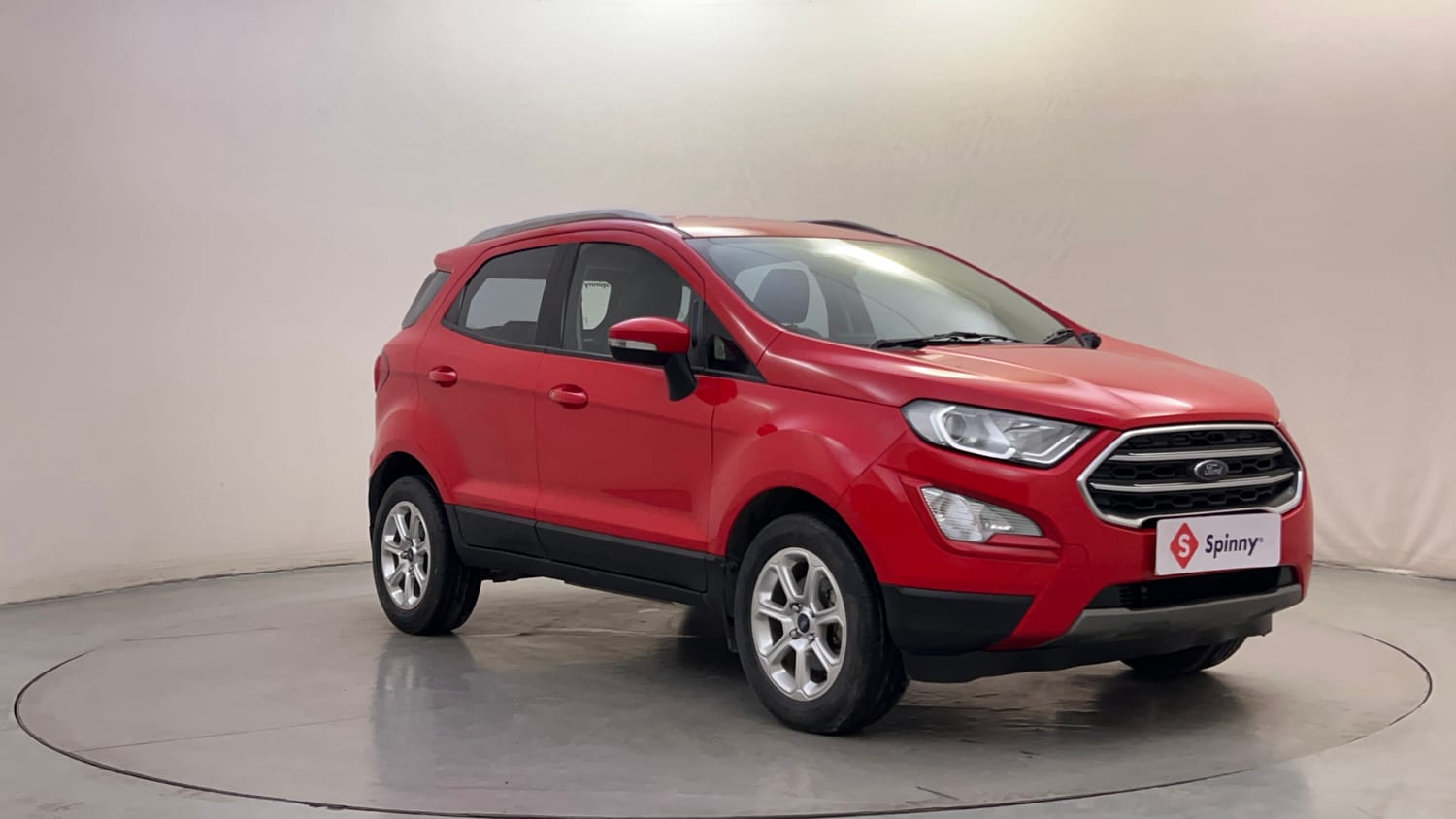 Used 2019 Ford EcoSport Titanium + 1.5L Ti-VCT Petrol Manual exterior RIGHT FRONT CORNER VIEW