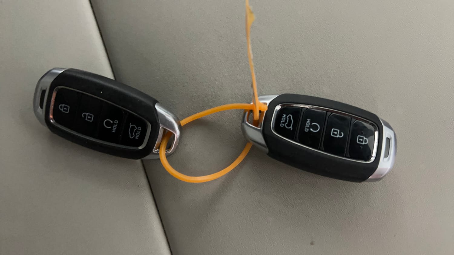 Used 2024 Hyundai New i20 Asta (O) 1.2 IVT Petrol Automatic extra CAR KEY VIEW