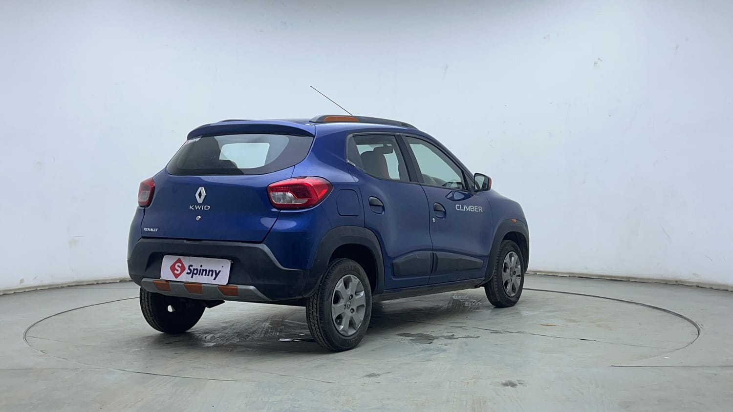 Used 2018 Renault Kwid CLIMBER 1.0 Petrol Manual exterior RIGHT REAR CORNER VIEW