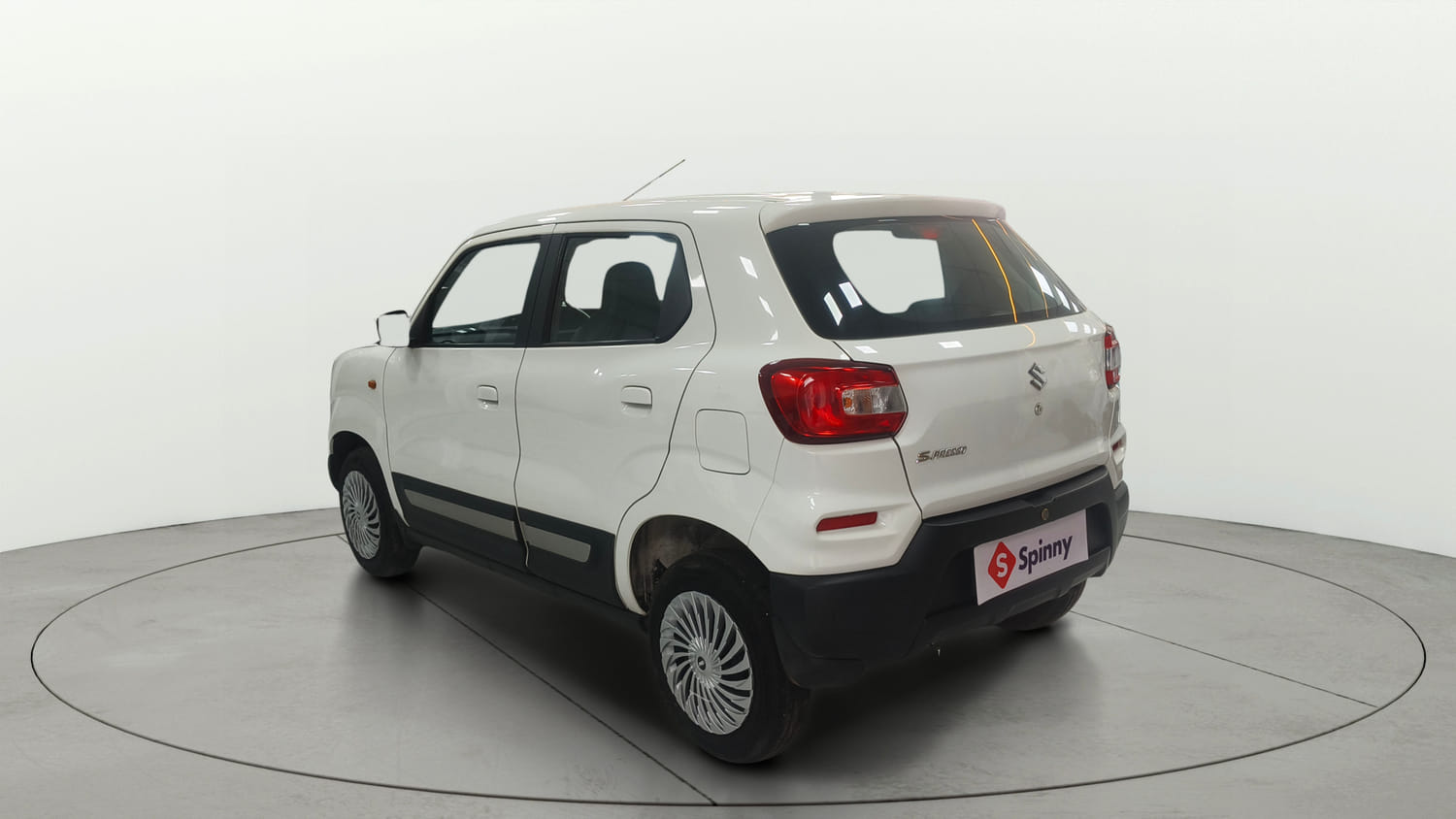 Used 2023 Maruti Suzuki S-Presso VXi Plus (O) AMT Petrol Automatic exterior LEFT REAR CORNER VIEW
