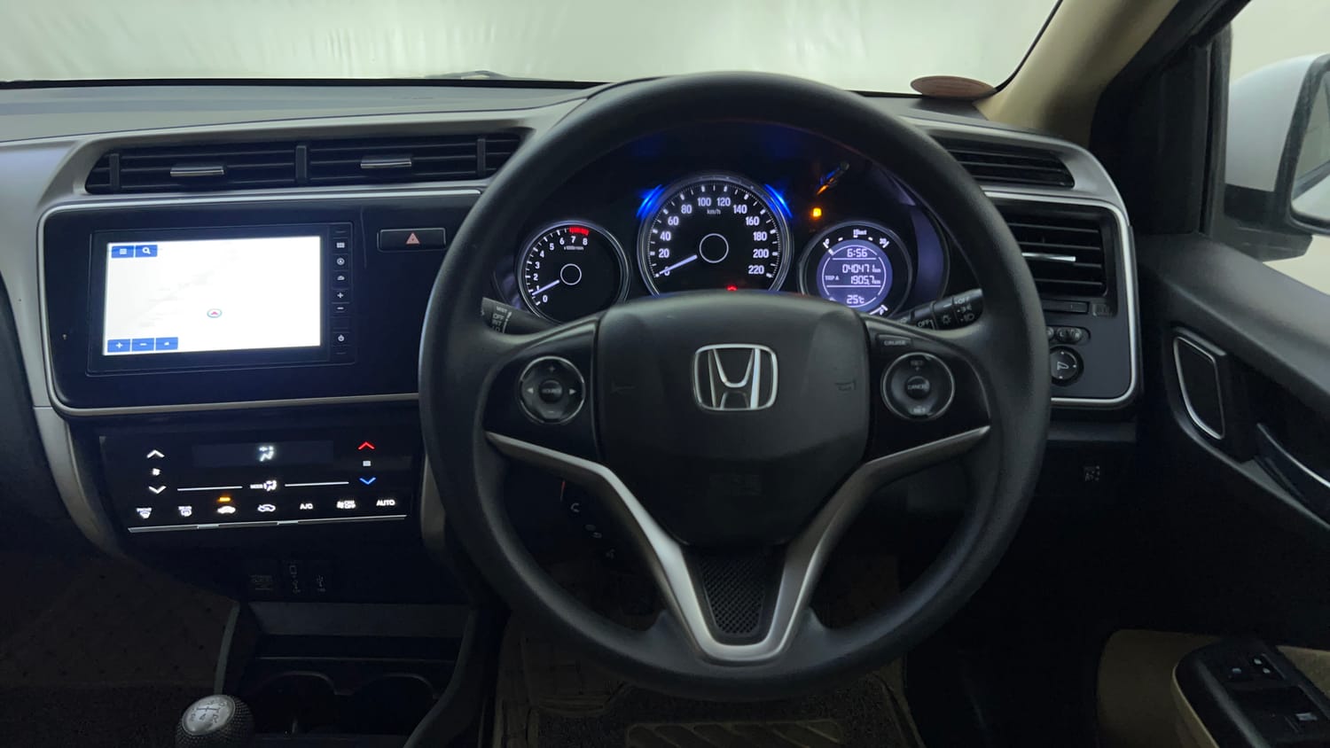 Used 2022 Honda City 4th Generation V Petrol Petrol Manual interior STEERING VIEW
