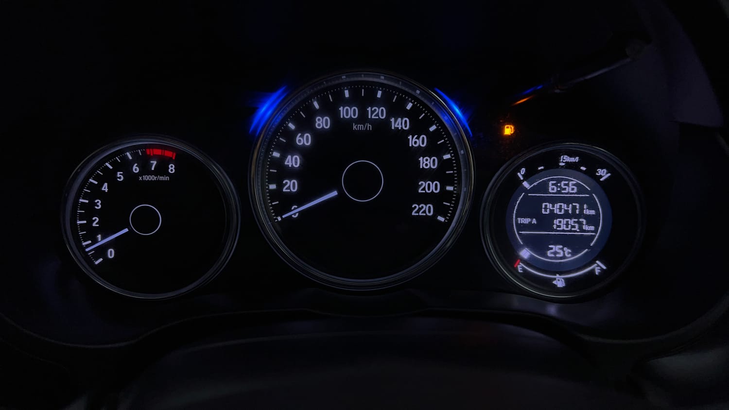 Used 2022 Honda City 4th Generation V Petrol Petrol Manual interior CLUSTERMETER VIEW