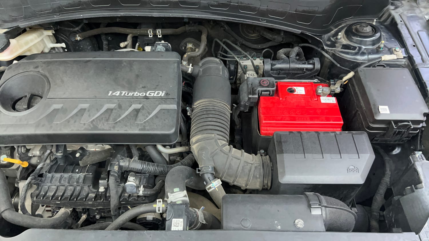 Used 2019 kia Seltos GTX Plus DCT 1.4 Petrol Automatic engine ENGINE LEFT SIDE VIEW