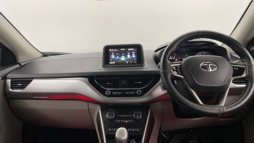 Used 2017 Tata Nexon XZ Plus Dual Tone Petrol Manual interior DASHBOARD VIEW