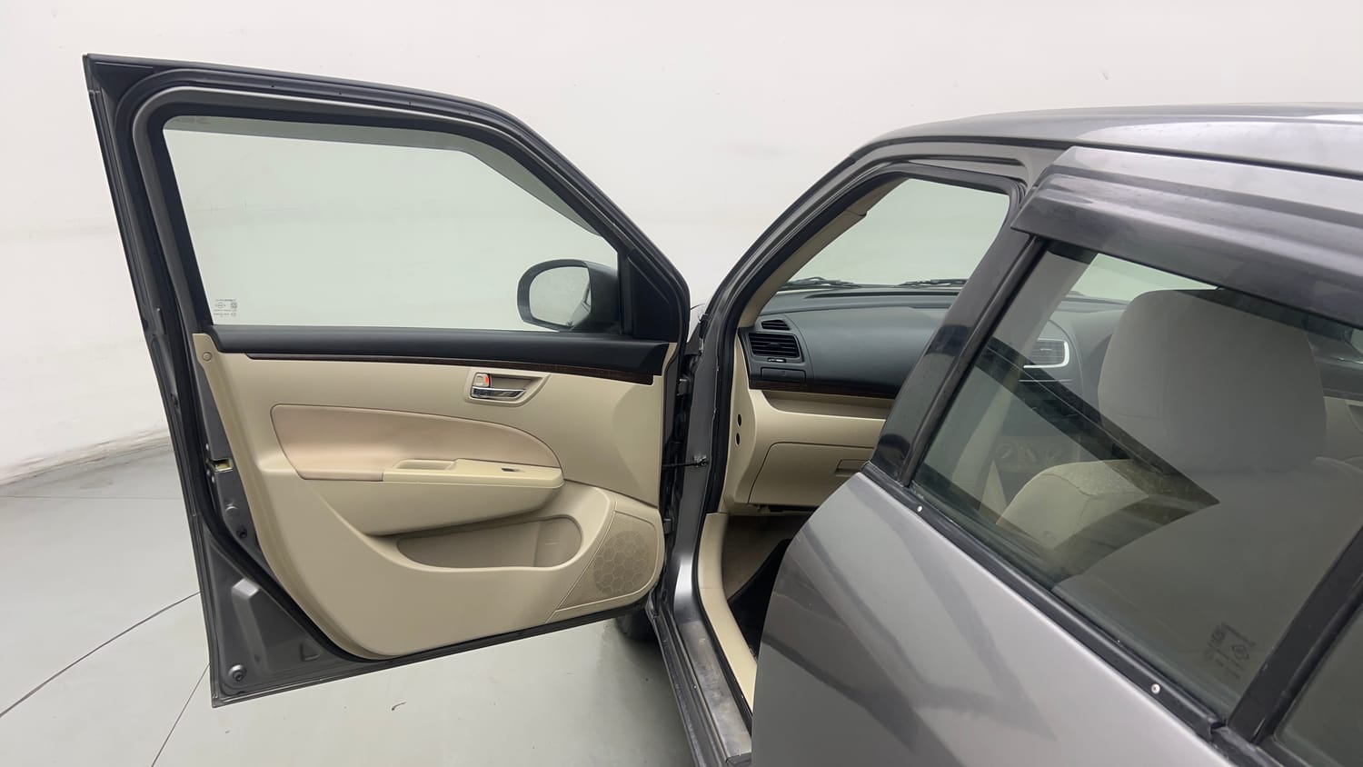 Used 2013 Maruti Suzuki Swift Dzire VXI Petrol Manual interior LEFT FRONT DOOR OPEN VIEW