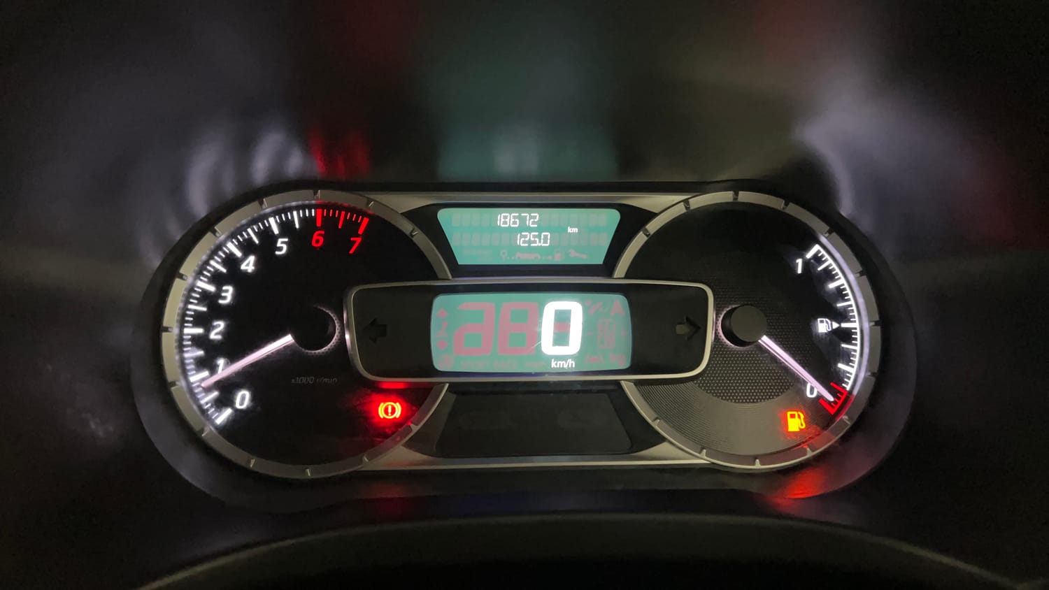 Used 2021 Nissan Kicks XV 1.5 Petrol Manual interior CLUSTERMETER VIEW