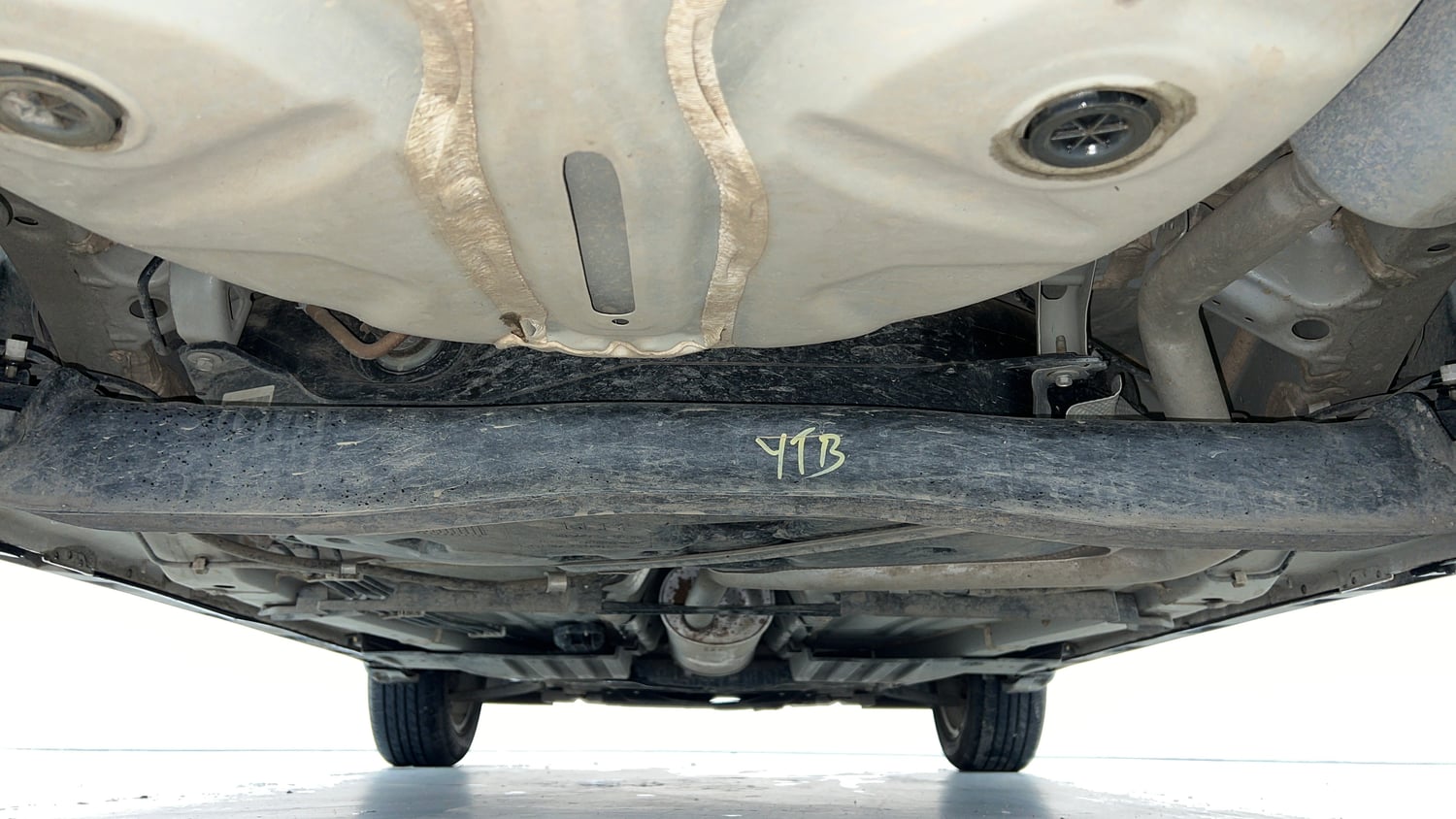 Used 2025 Maruti Suzuki Fronx Zeta 1.0L Turbo MT Petrol Manual extra REAR UNDERBODY VIEW (TAKEN FROM REAR)