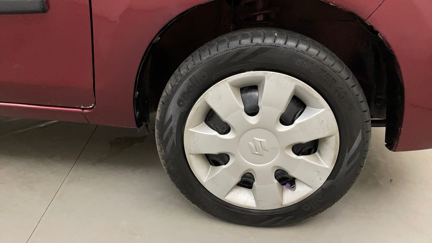Used 2019 maruti-suzuki Alto K10 VXi (O) AMT Petrol Automatic tyres RIGHT FRONT TYRE RIM VIEW