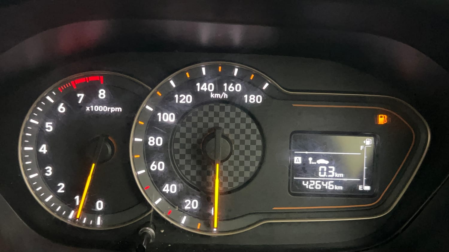 Used 2018 Hyundai Santro Magna Petrol Manual interior CLUSTERMETER VIEW