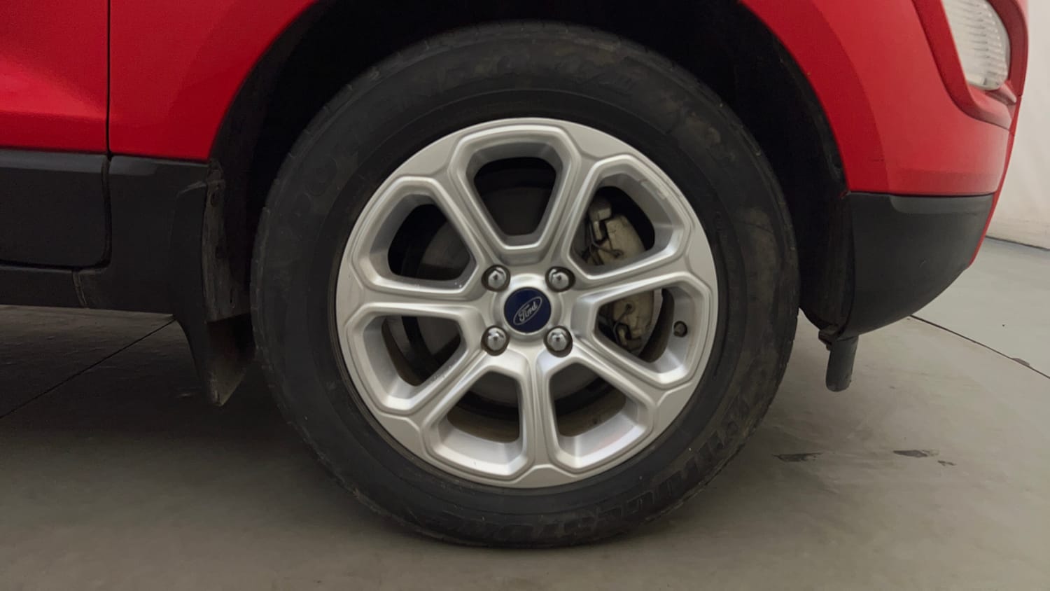 Used 2019 Ford EcoSport Titanium + 1.5L Ti-VCT Petrol Manual tyres RIGHT FRONT TYRE RIM VIEW