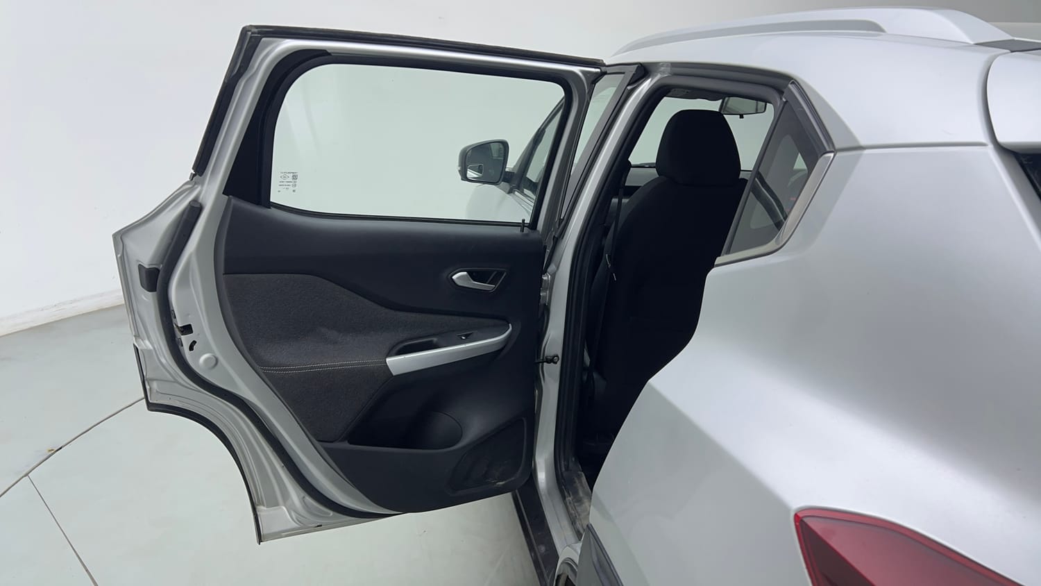 Used 2021 Nissan Magnite XV Premium Turbo Petrol Manual interior LEFT REAR DOOR OPEN VIEW