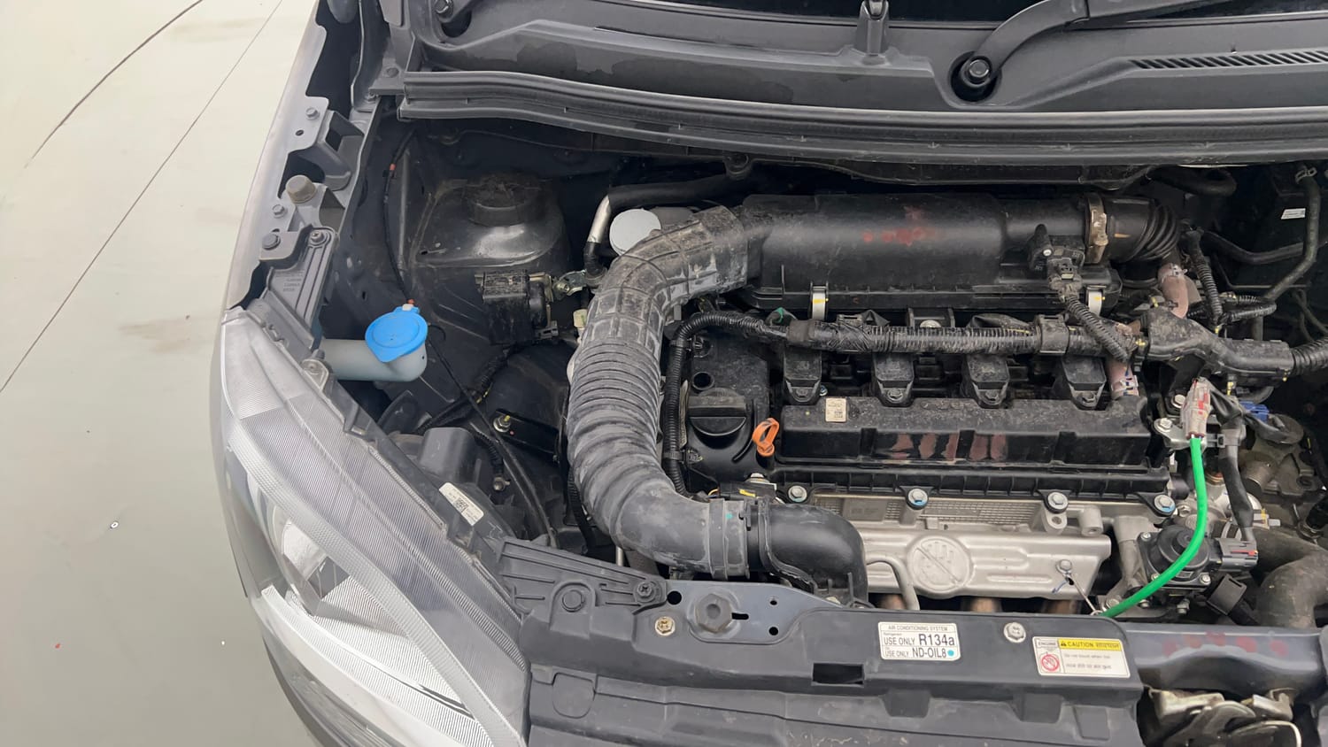 Used 2024 Maruti Suzuki Wagon R ZXI Plus 1.2 Petrol Manual engine ENGINE RIGHT SIDE VIEW
