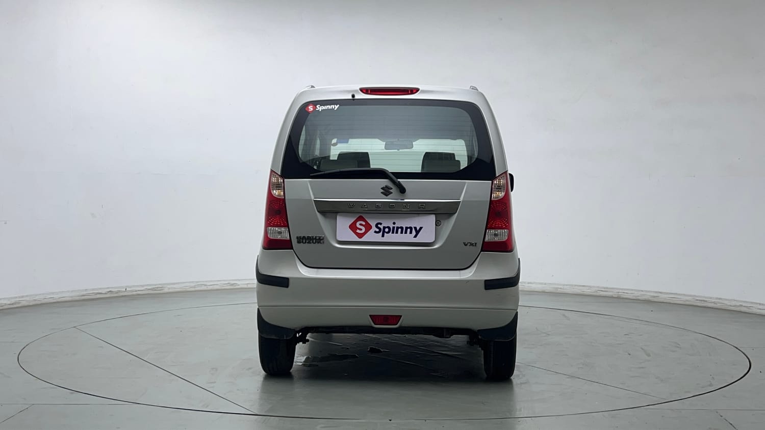 Used 2014 Maruti Suzuki Wagon R VXI Petrol Manual exterior BACK VIEW