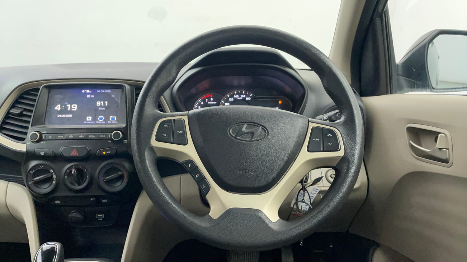 Used 2020 Hyundai Santro Sportz AMT Petrol Automatic interior STEERING VIEW