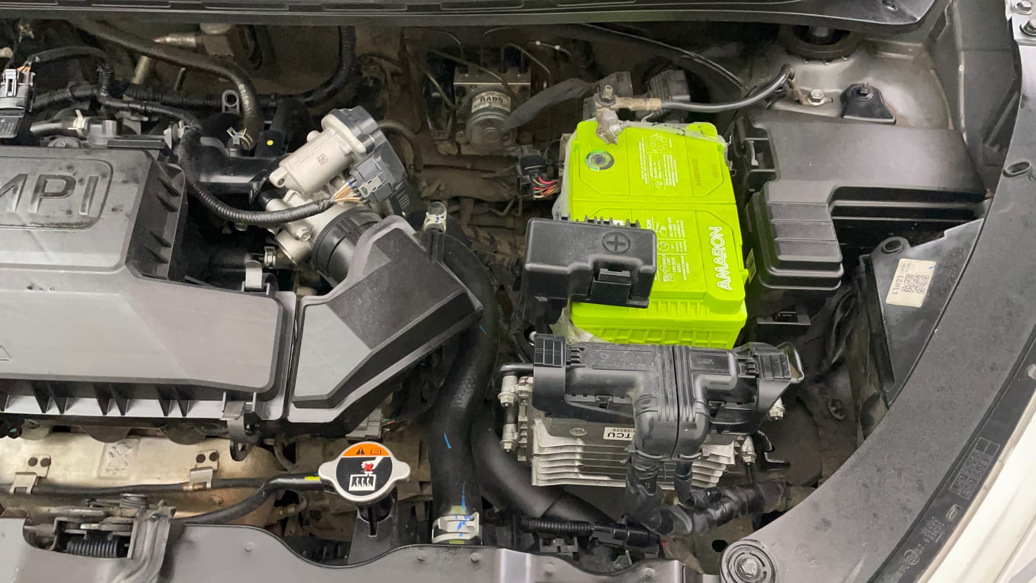 Used 2020 Hyundai Santro Sportz AMT Petrol Automatic engine ENGINE LEFT SIDE VIEW