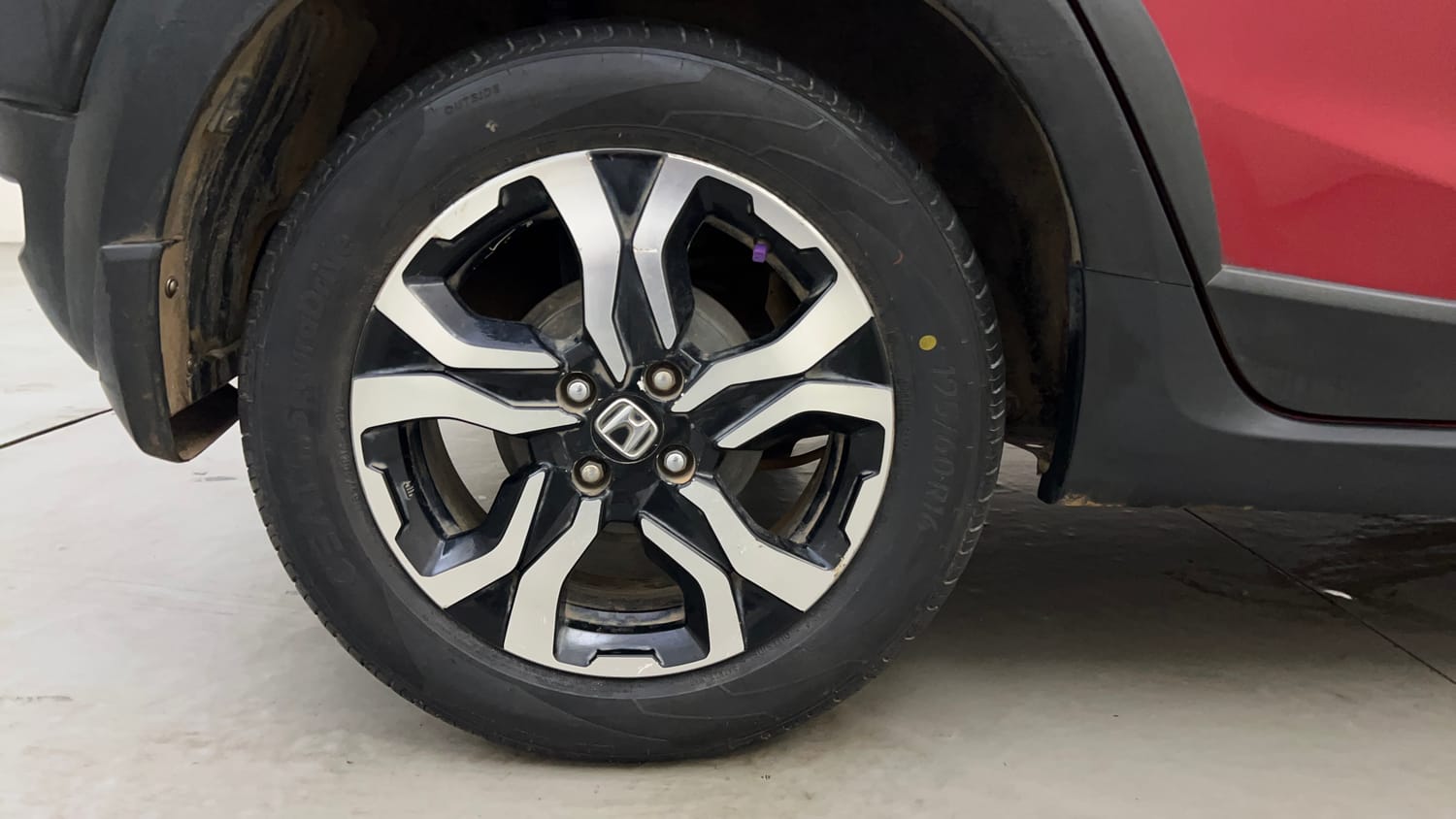 Used 2020 Honda WR-V VX MT Petrol Petrol Manual tyres RIGHT REAR TYRE RIM VIEW