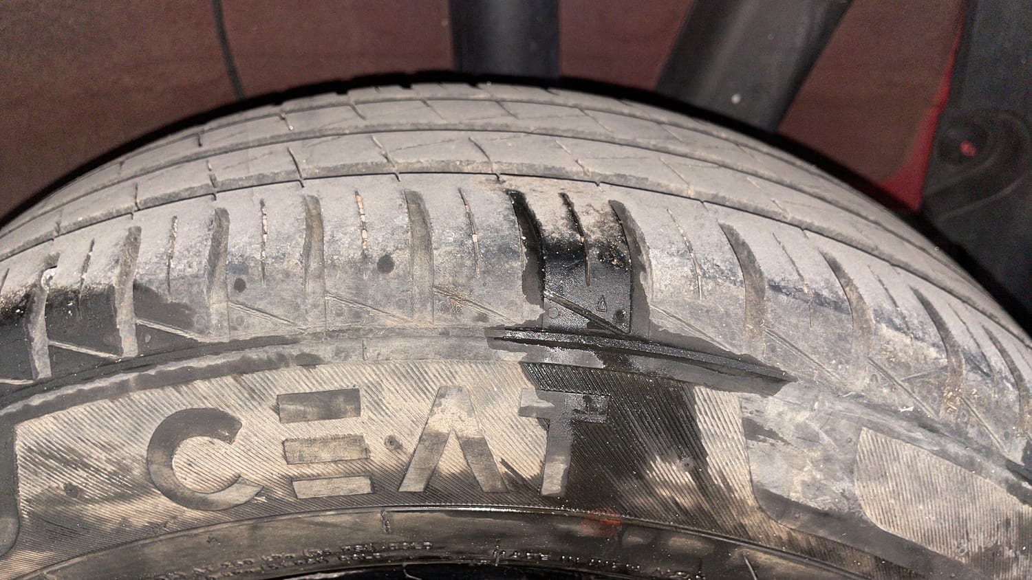 Used 2023 Hyundai Grand i10 Nios Sportz 1.2 Kappa VTVT Petrol Manual tyres LEFT REAR TYRE TREAD VIEW