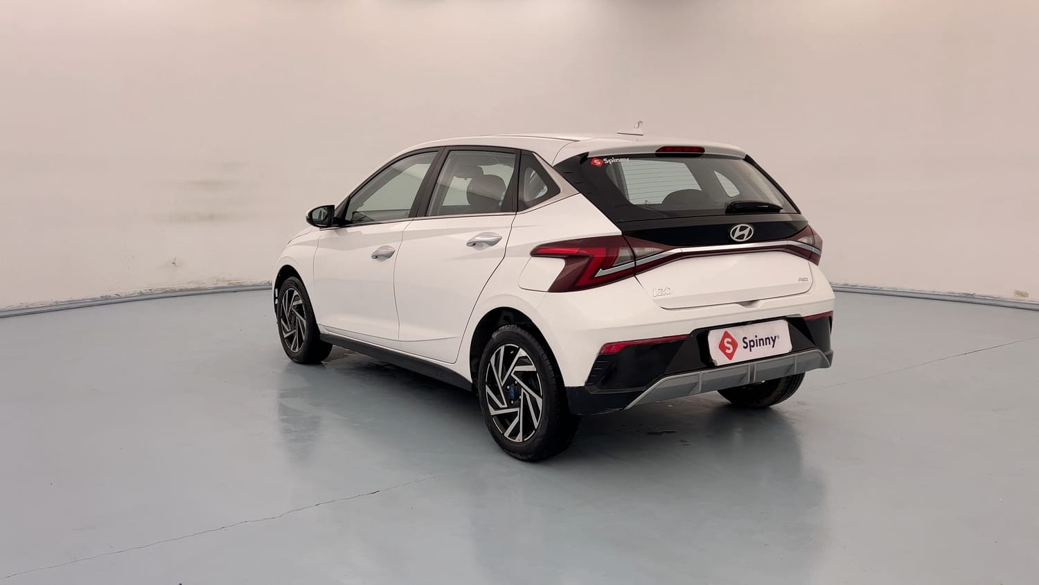 Used 2024 Hyundai New i20 Asta (O) 1.2 IVT Petrol Automatic exterior LEFT REAR CORNER VIEW
