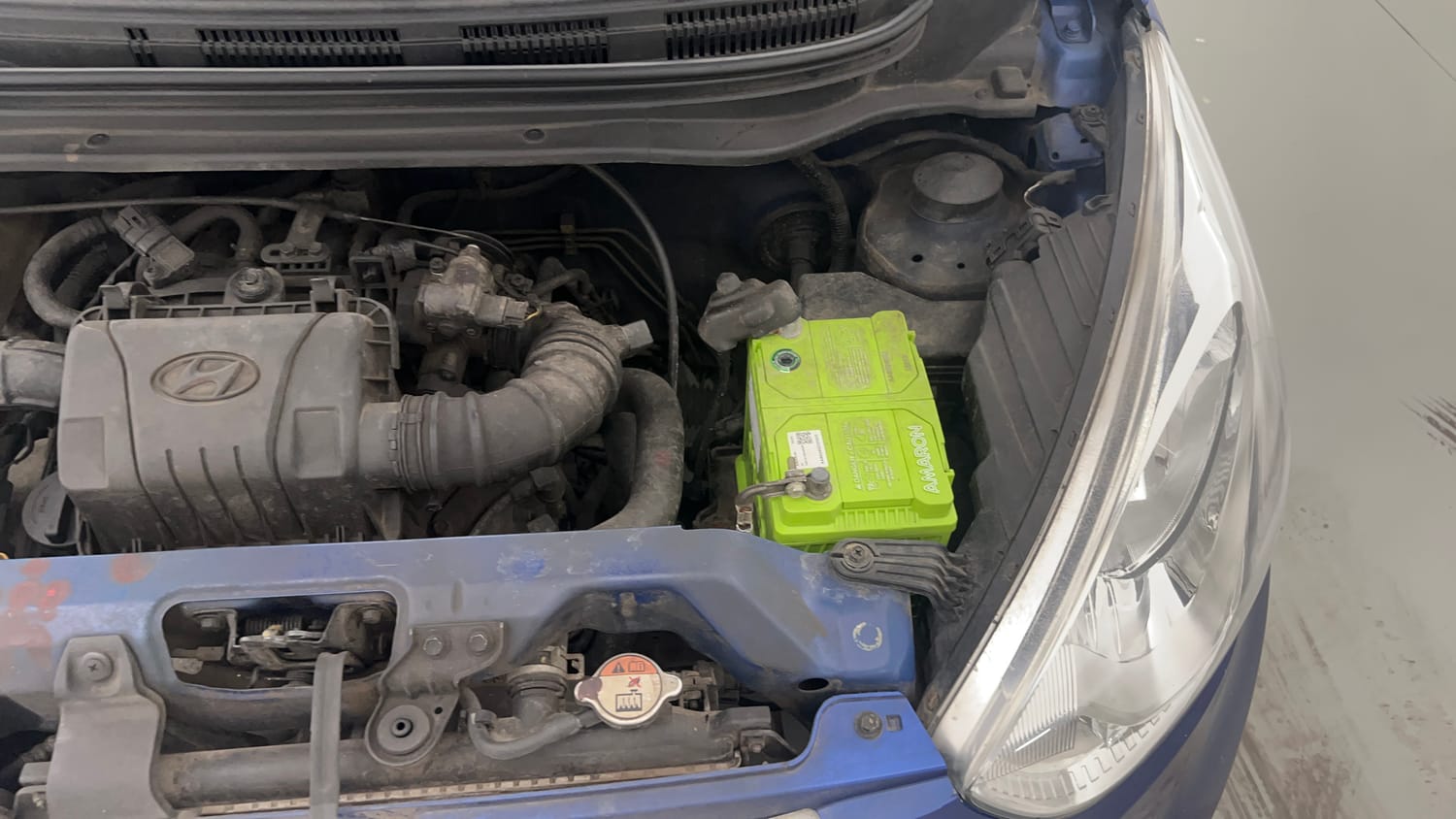 Used 2017 Hyundai Eon Sportz Petrol Manual engine ENGINE RIGHT SIDE VIEW