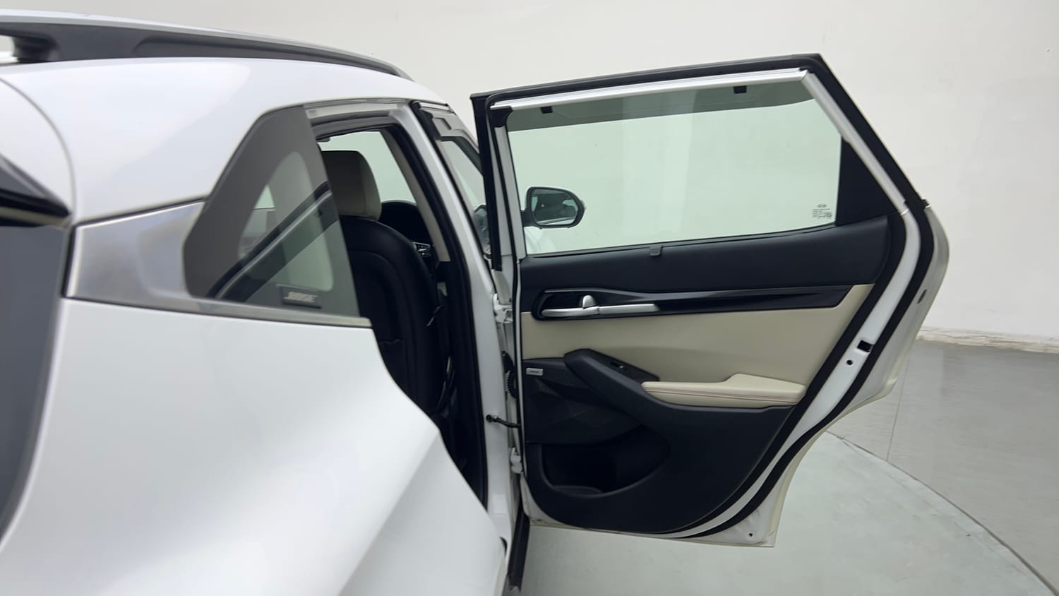 Used 2020 Kia Seltos GTX Plus 1.4 Petrol Manual interior RIGHT REAR DOOR OPEN VIEW