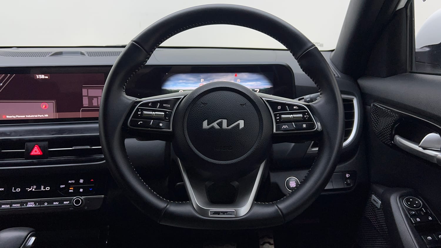 Used 2025 Kia Seltos GTX Plus 1.5 Turbo Petrol DCT Petrol Automatic interior STEERING VIEW