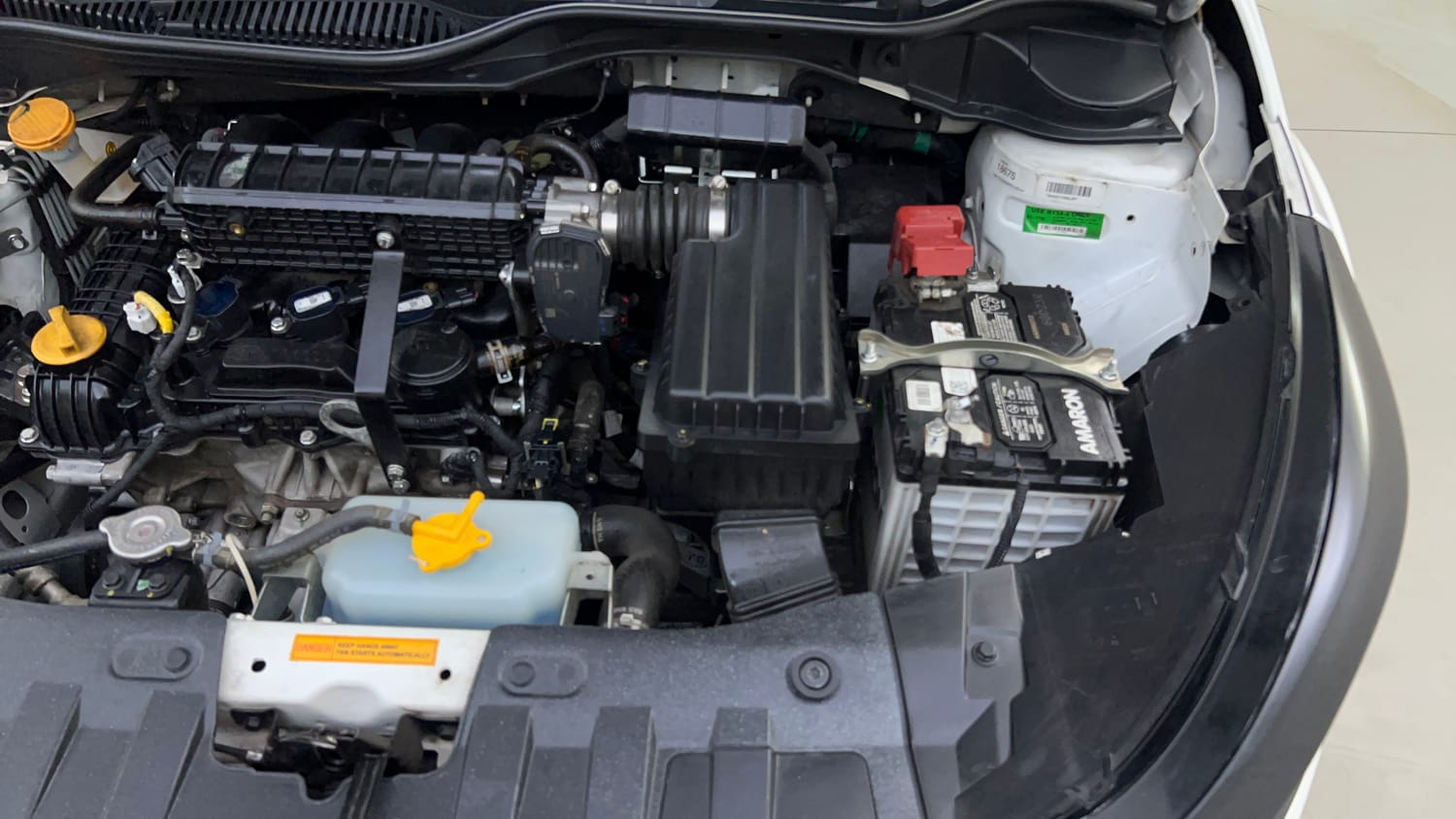 Used 2024 Tata Altroz XM Petrol Petrol Manual engine ENGINE LEFT SIDE VIEW